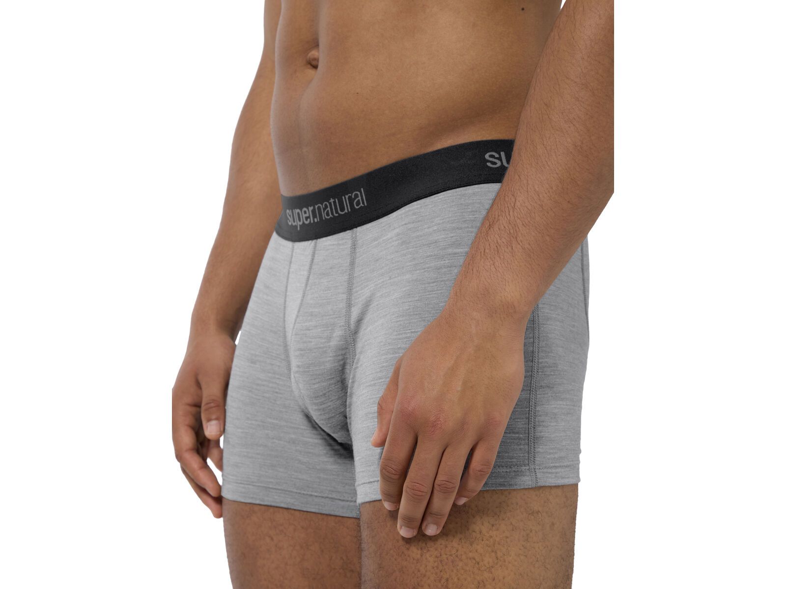 super.natural M Tundra175 Boxer, cashmere grey melange | Bild 5