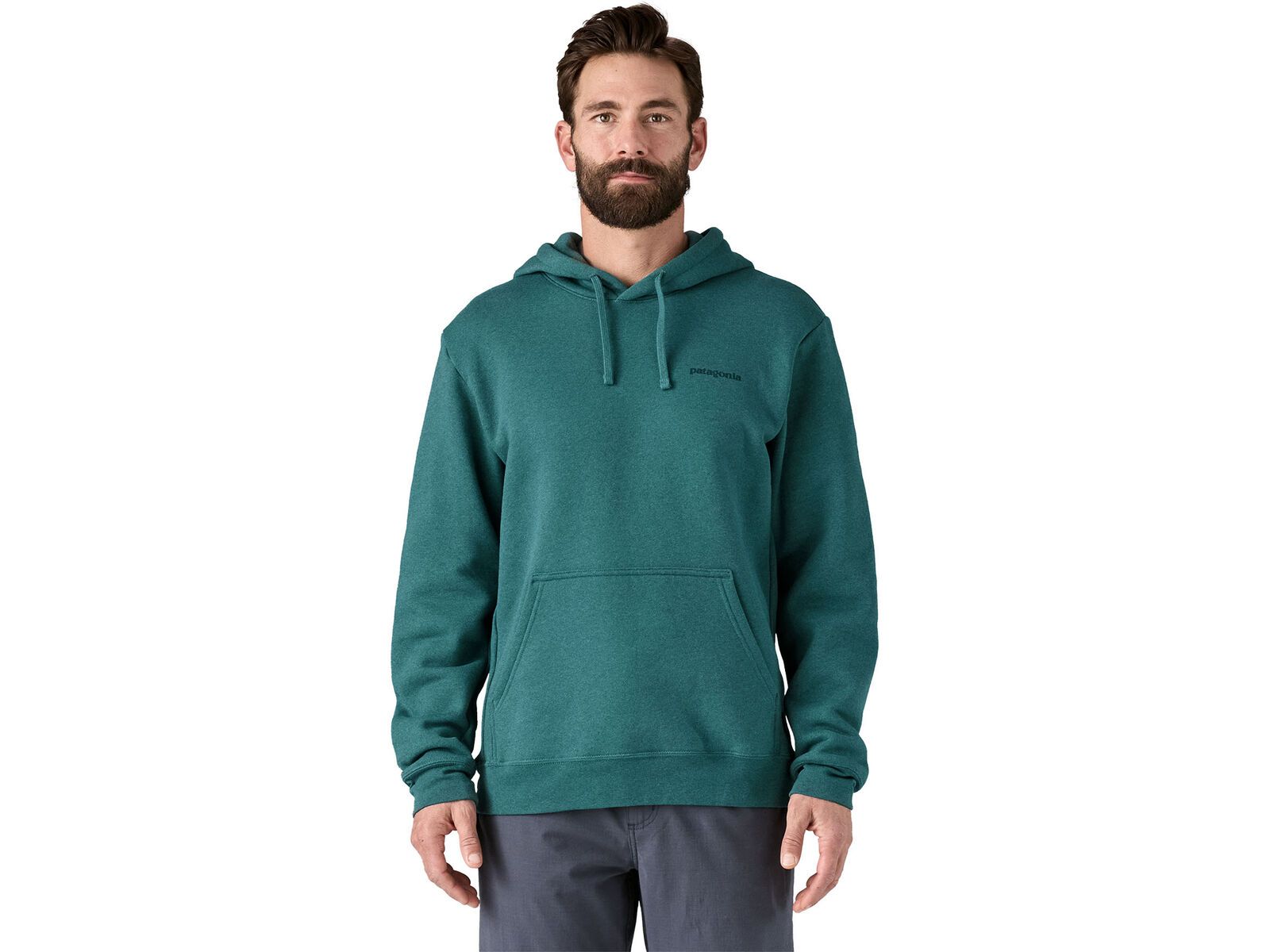 Patagonia Men's Boardshort Logo Uprisal Hoody, wetland blue | Bild 3
