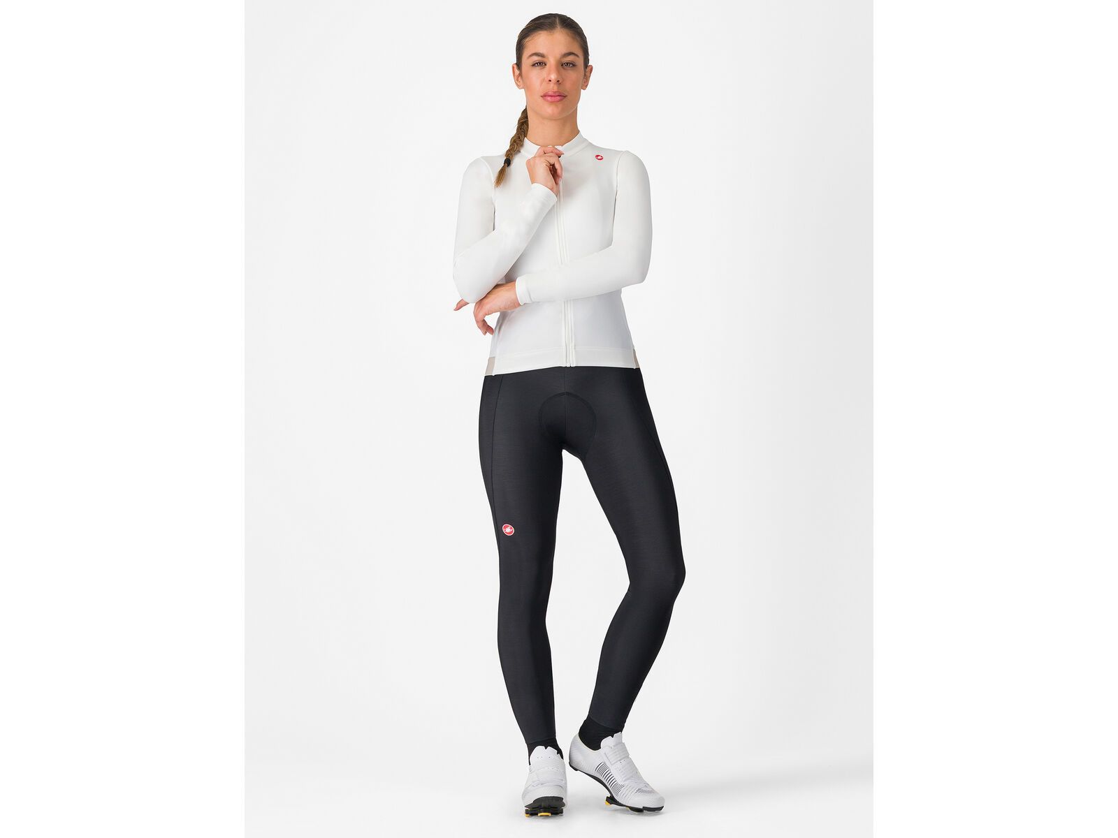 Castelli Espresso Thermal W Jersey, ivory/silver moon | Bild 7