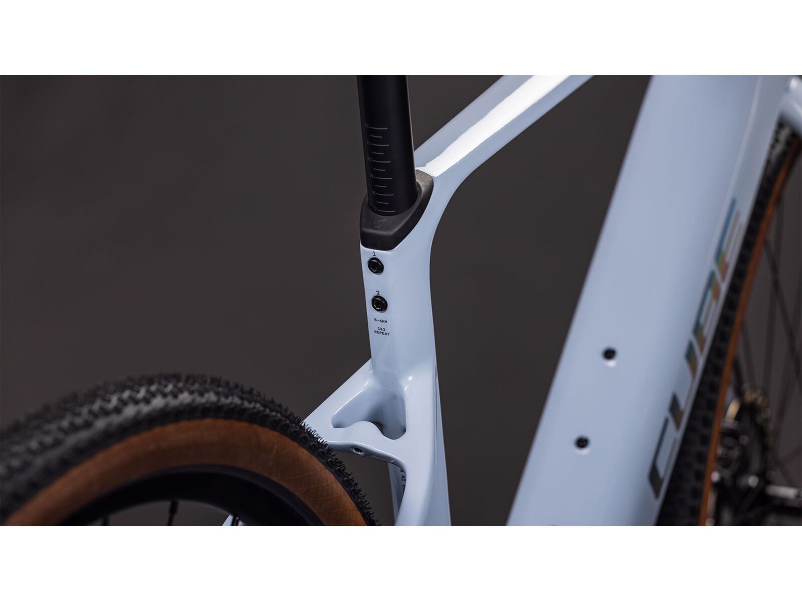 Cube Nuroad Hybrid C:62 SLX 400X, iceblue´n´prism | Bild 4