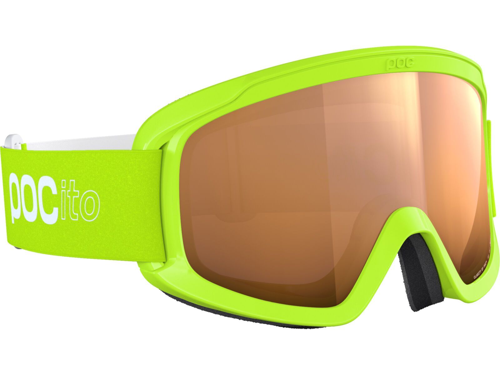 POC POCito Opsin, Partly Sunny Light Orange / fluorescent yellow/green | Bild 3