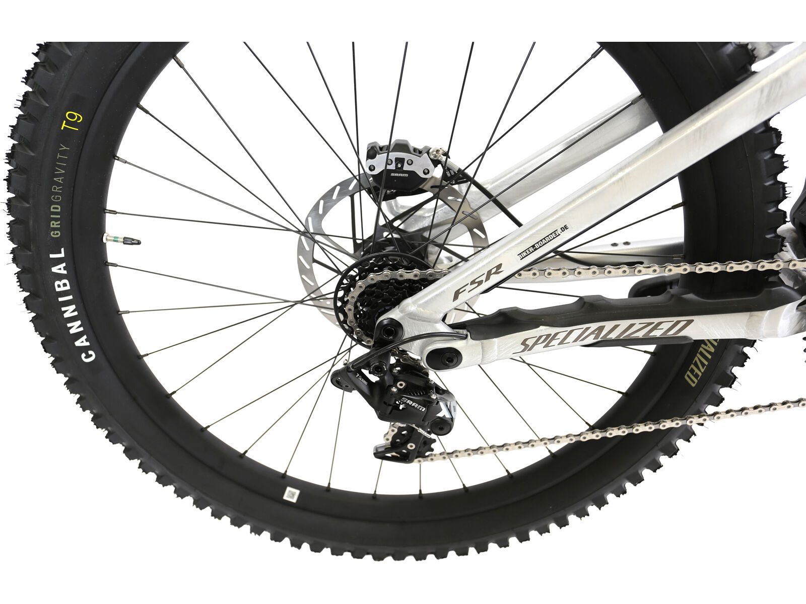 Specialized Demo Race, flake silver/gunmetal/brushed | Bild 5