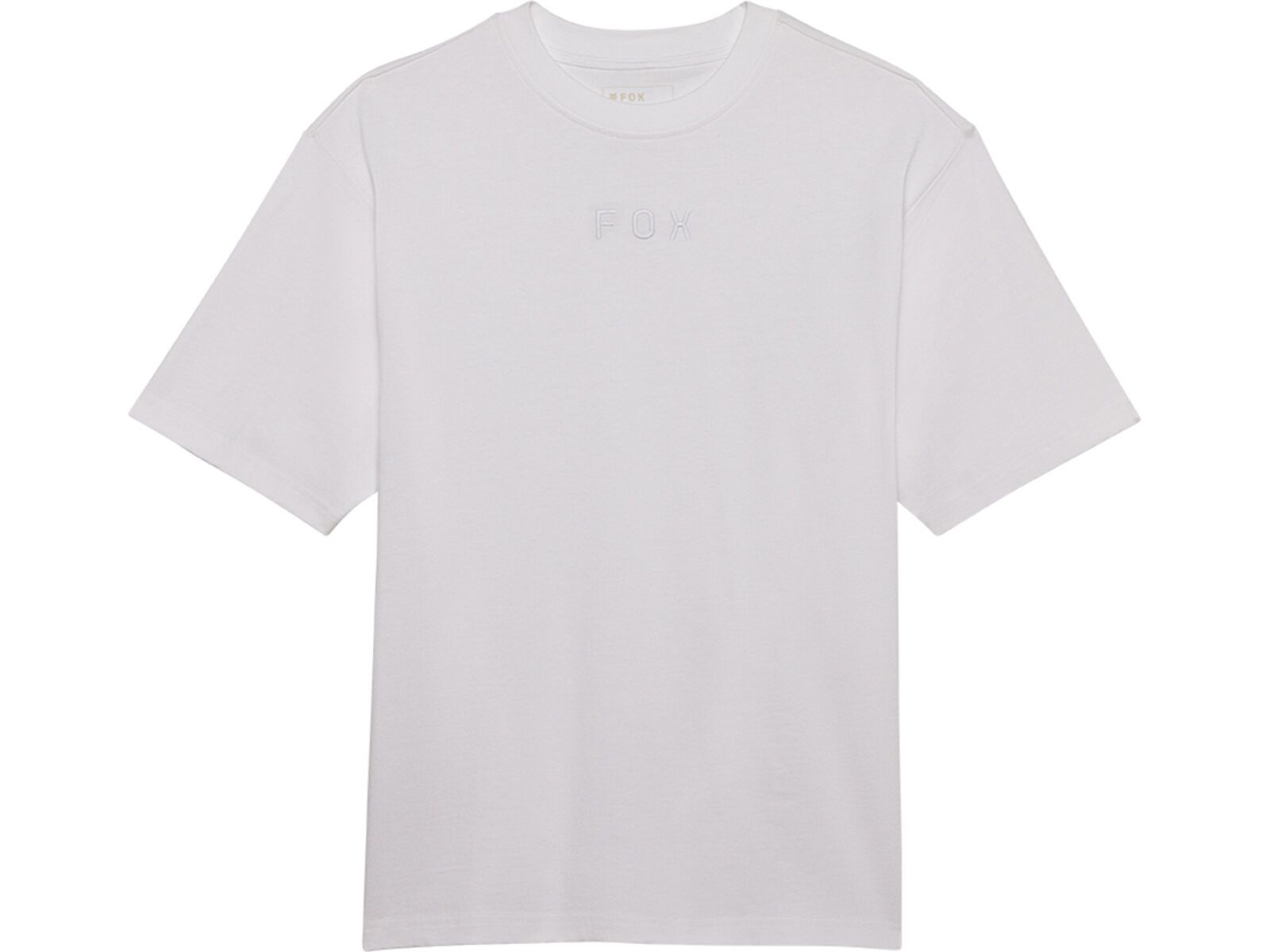 Fox Wordmark OV SS Tee, optic white | Bild 1