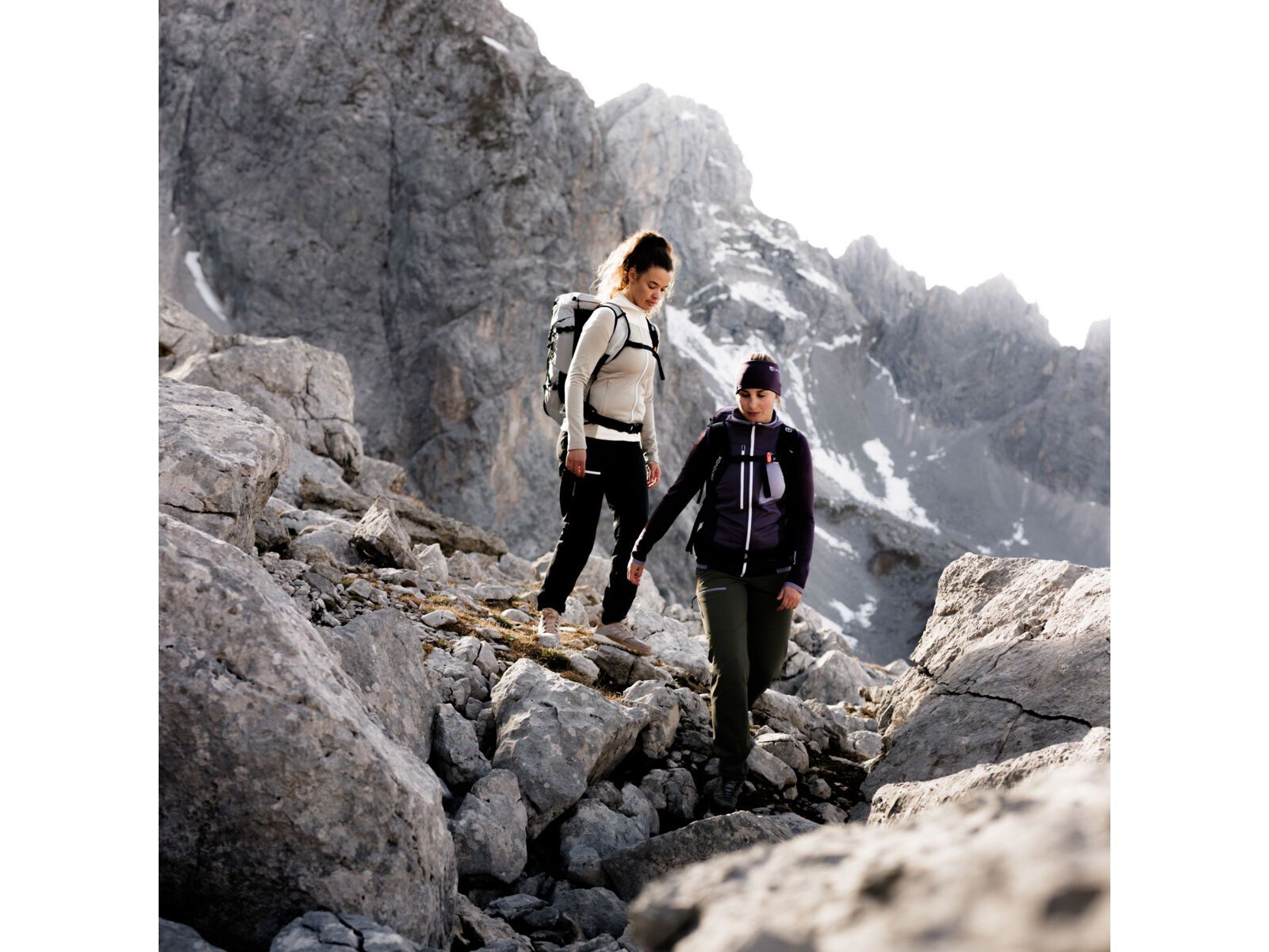 Ortovox Merino Fleece Grid Hoody W, glacier grey | Bild 8