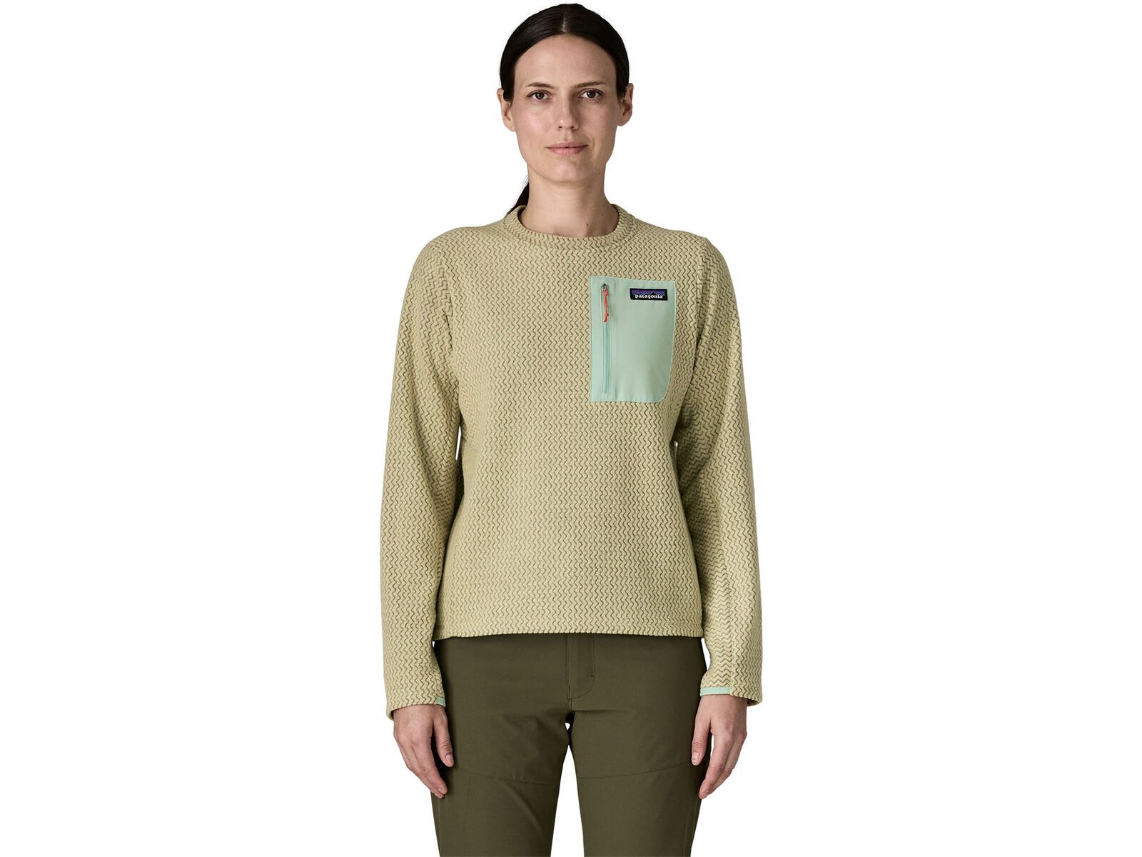 Patagonia Women's R1 Air Crew, weathered stone | Bild 2
