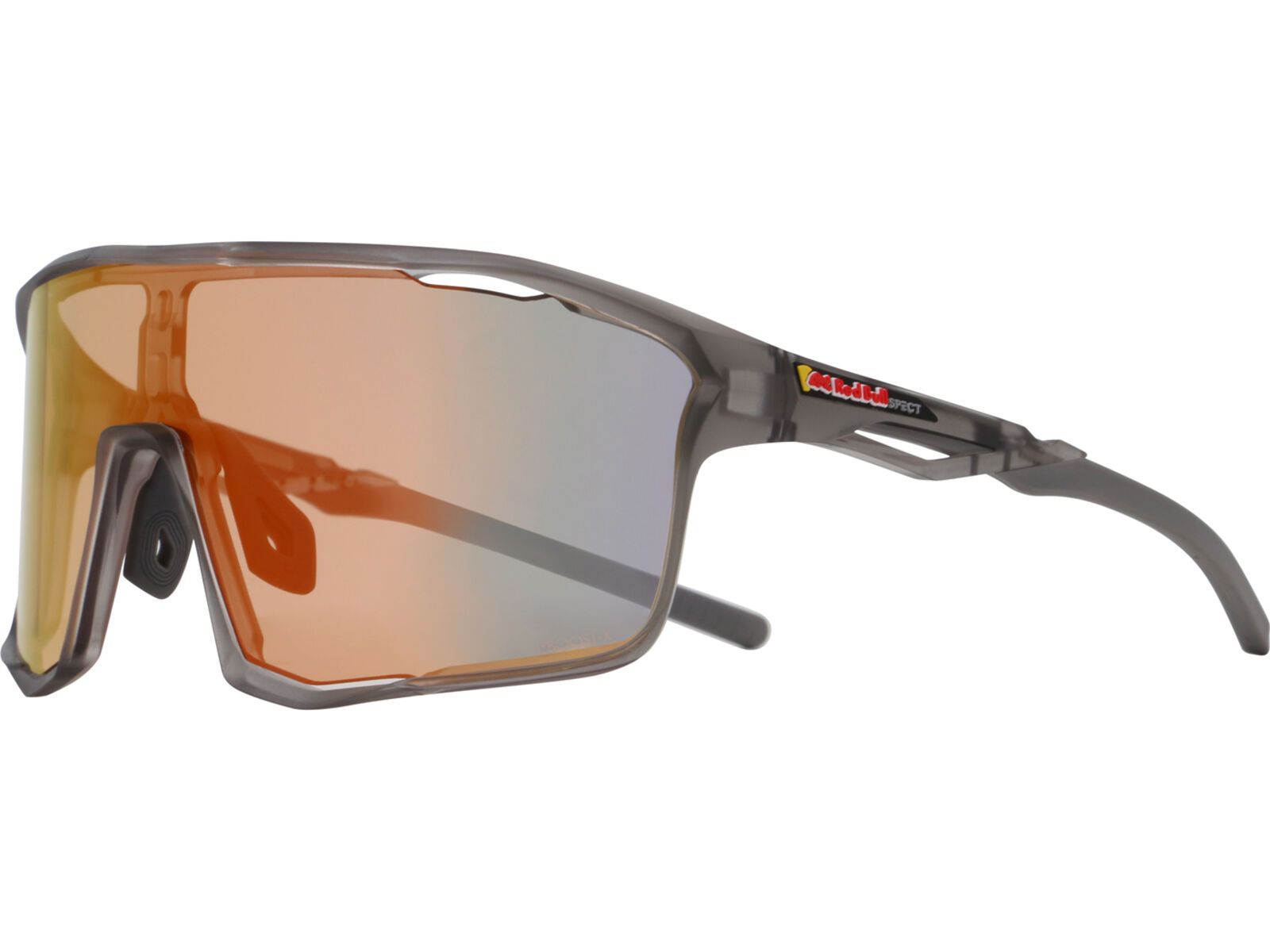 Red Bull Spect Eyewear Rumble, Brown Photochromic-Red Mirror / matt x'tal black | Bild 4