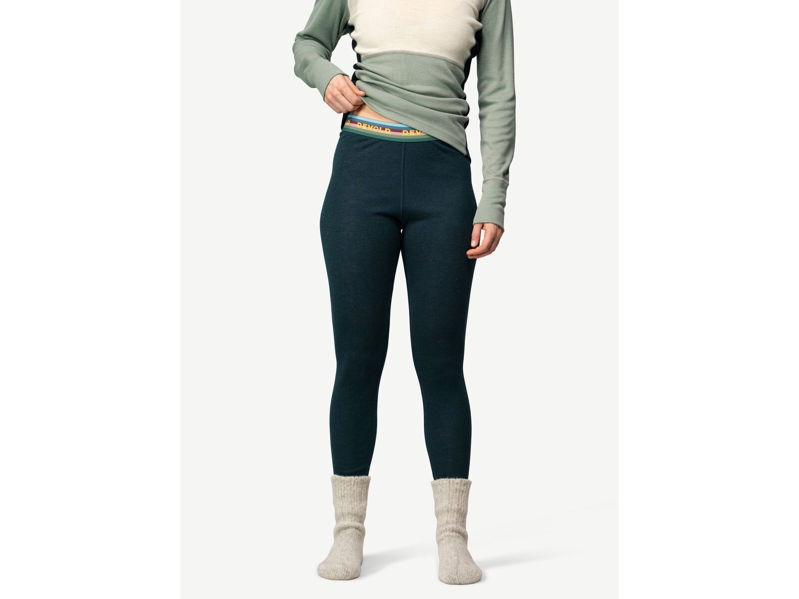 Devold Lauparen Merino 190 Longs Wmn, ink | Bild 2