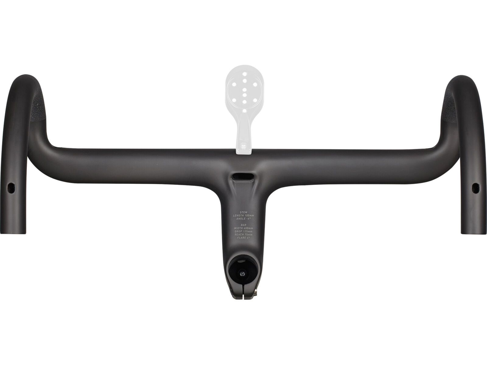 Specialized Roval Alpinist Cockpit II - 380 mm / 4° Flare, satin carbon/gloss black | Bild 5