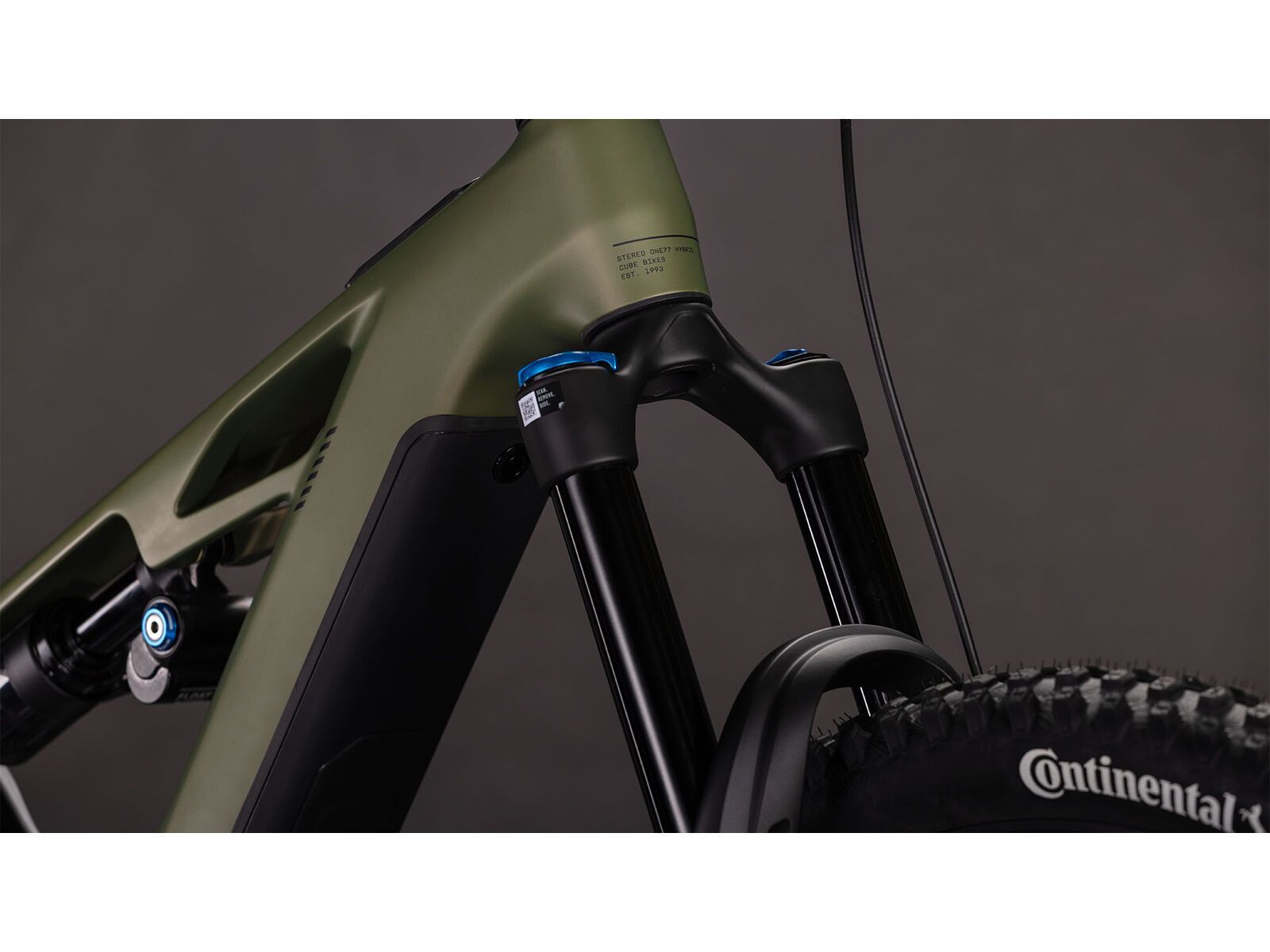 Cube Stereo Hybrid One77 HPC TM 800, reedgreen´n´matrix | Bild 4