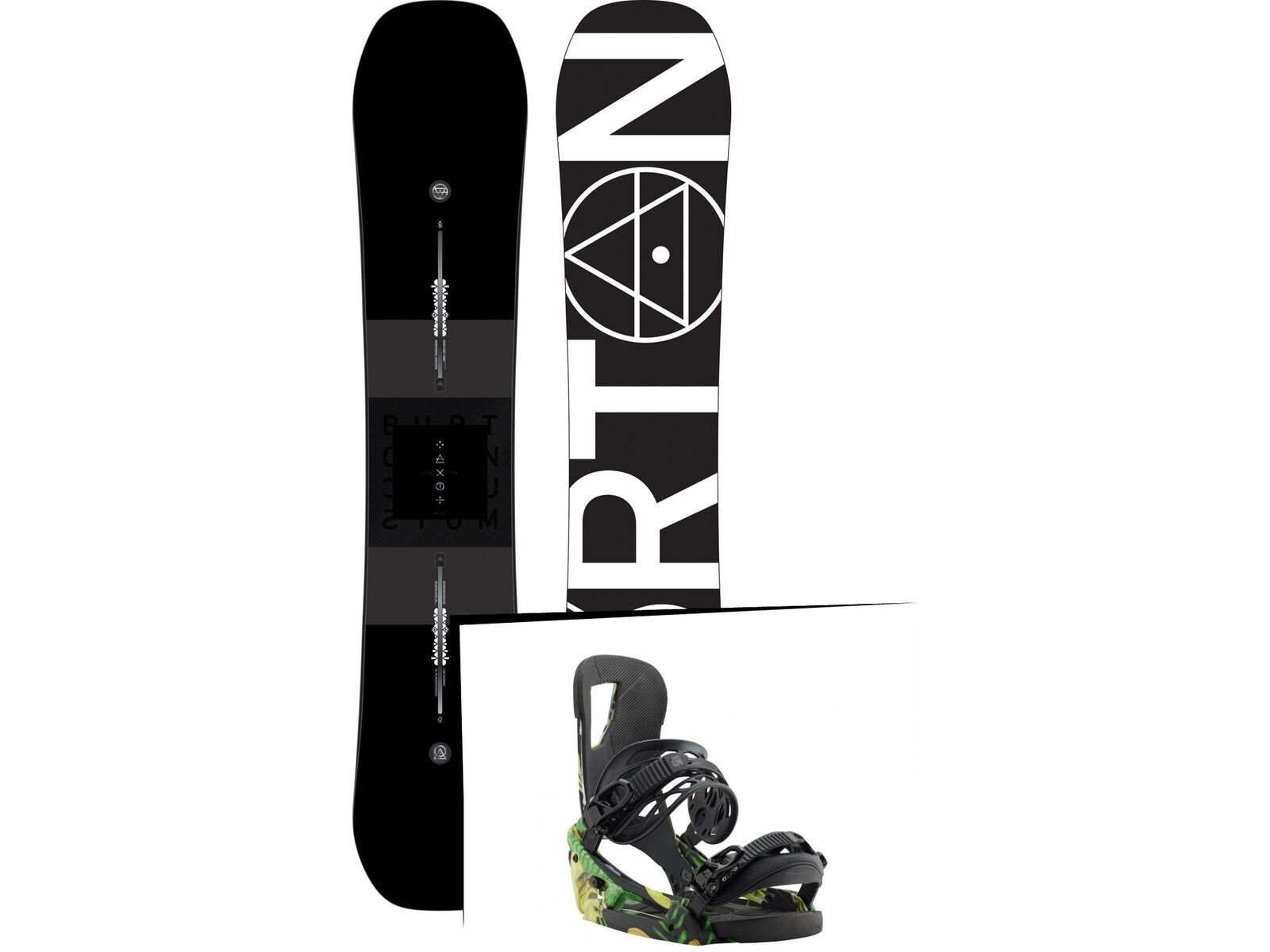 Set: Burton Custom X 2019 +  Cartel EST (1930921S) | Bild 1