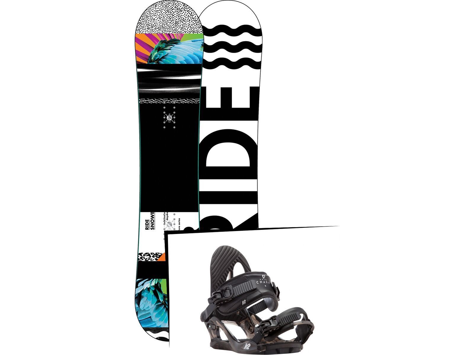 Set: Ride Rapture 2017 + K2 Charm (1728784S) | Bild 1