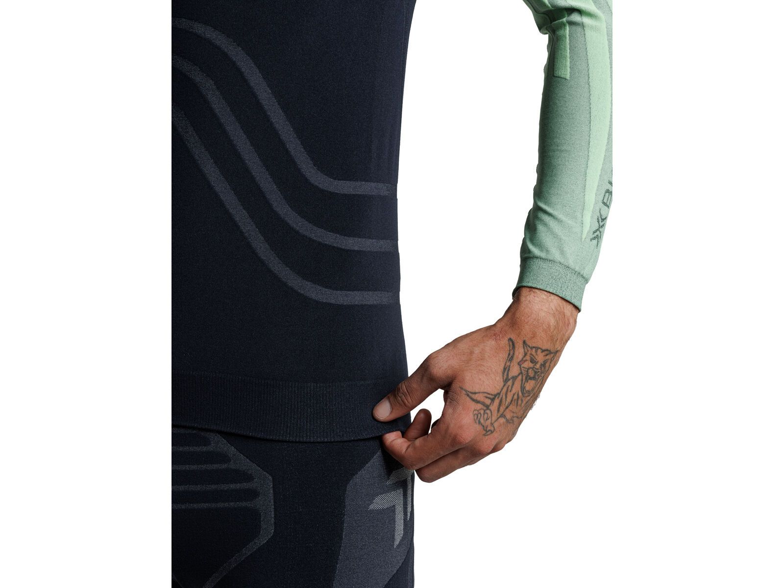 X-Bionic Heatloop Shirt LS Men, digital lime/x black | Bild 11