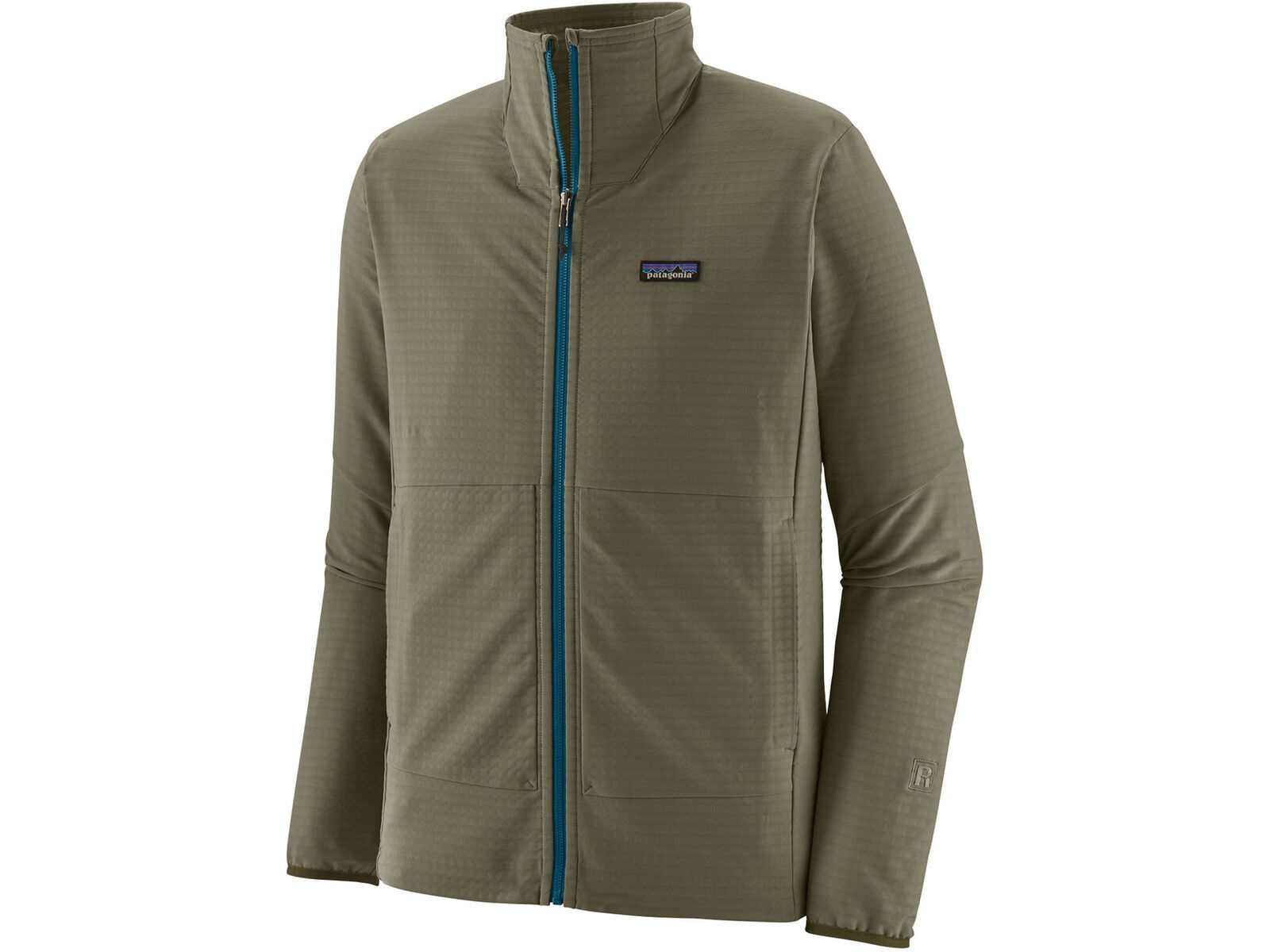 Patagonia Men's R1 TechFace Jacket, basin green | Bild 1