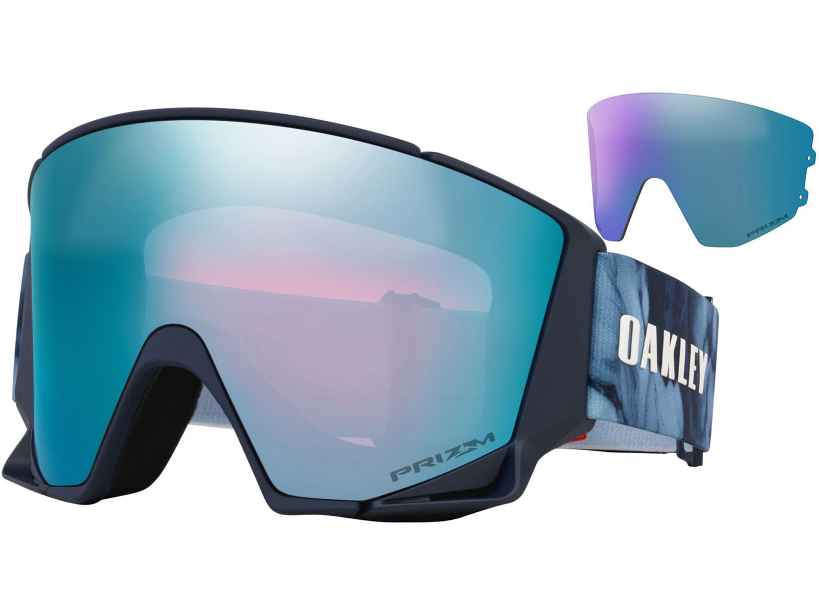 Oakley Flow Scape L Alexander Kilde Sign., Prizm Snow Sapphire Iridium & Iced | Bild 1