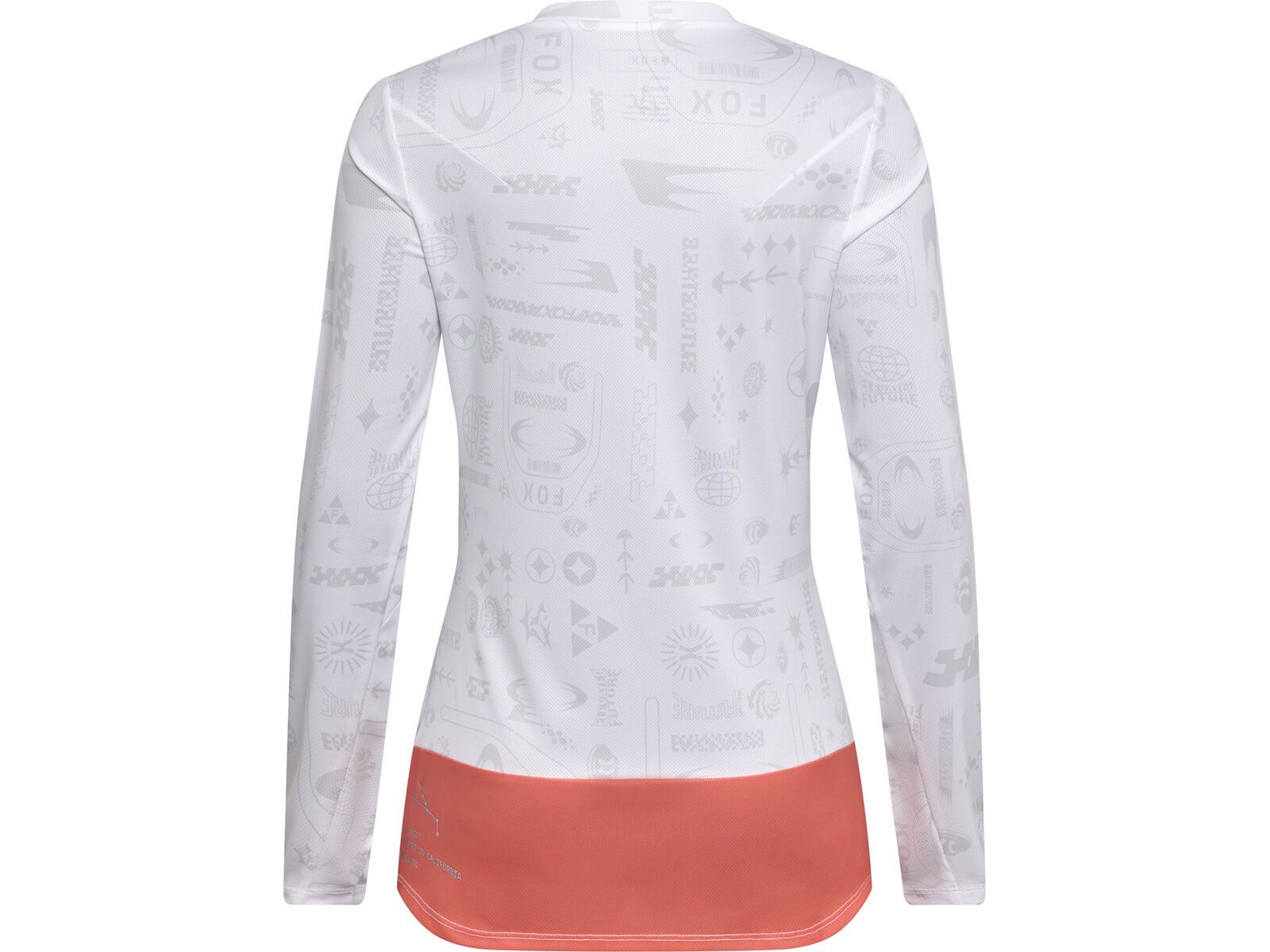 Fox Womans Ranger LS Jersey Lunar, white | Bild 2