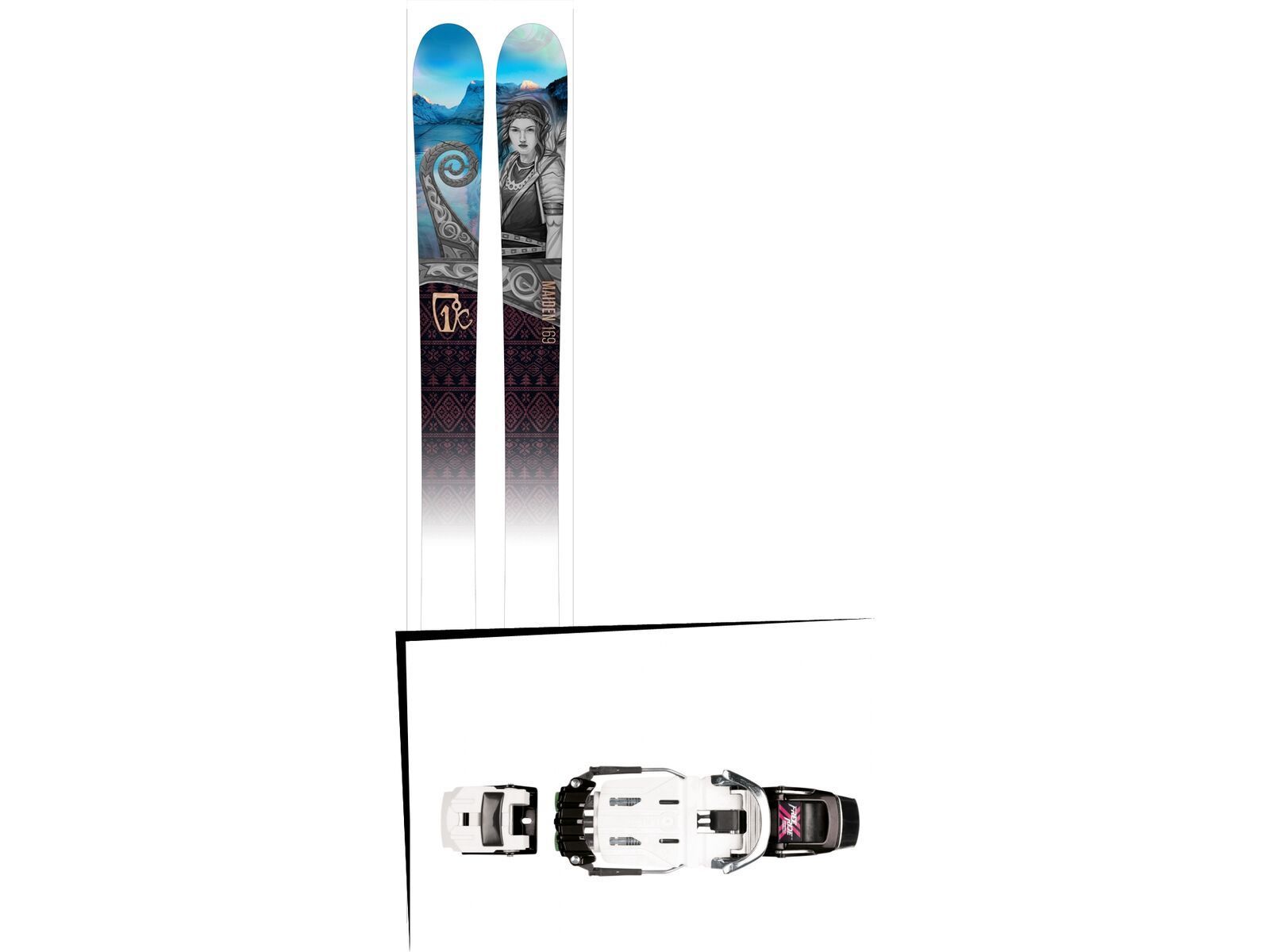 Set: Icelantic Maiden 2016 + Rottefella NTN Freeride (2265603) | Bild 1