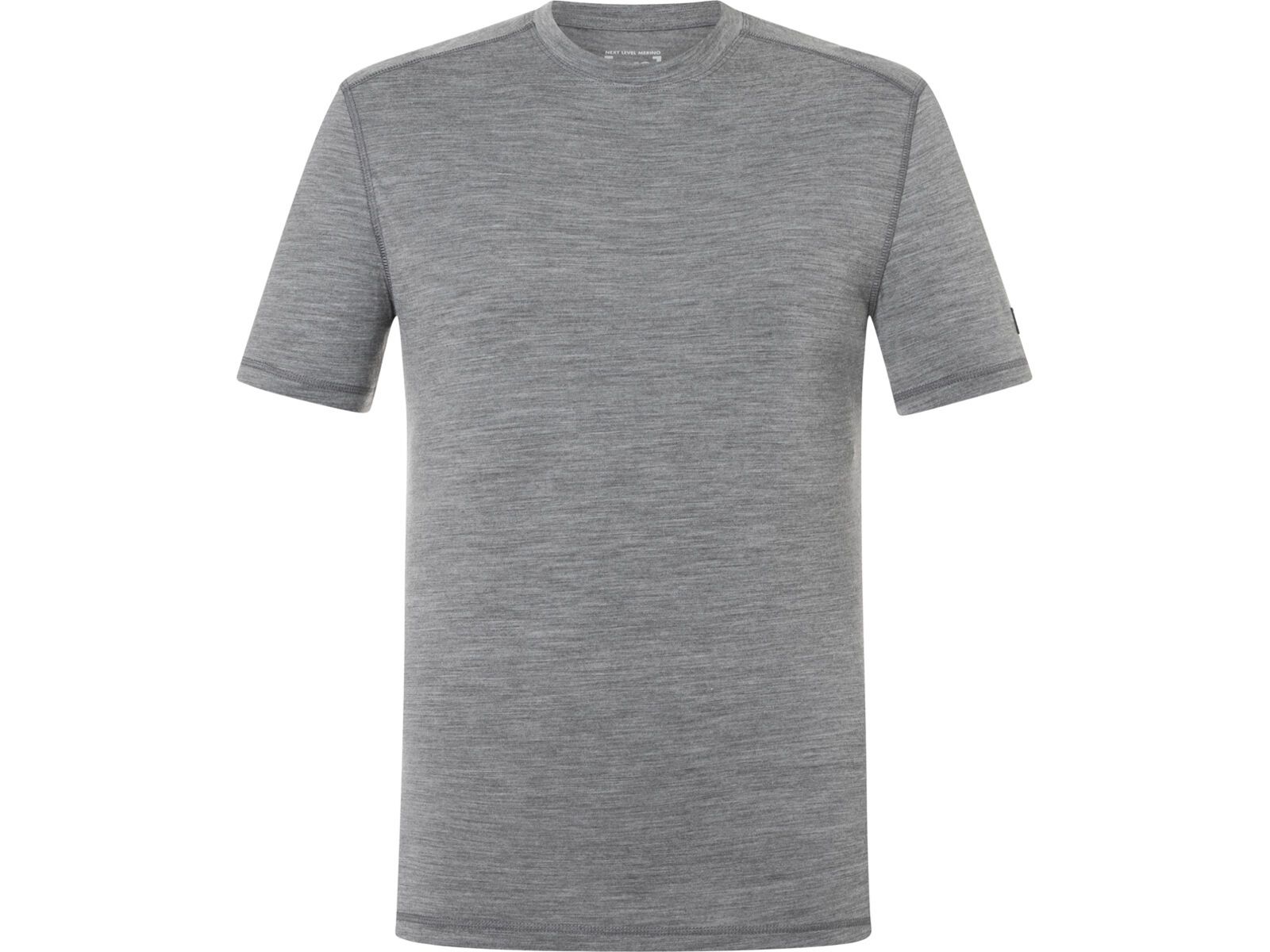 super.natural M Sierra140 Tee, cashmere grey melange | Bild 1