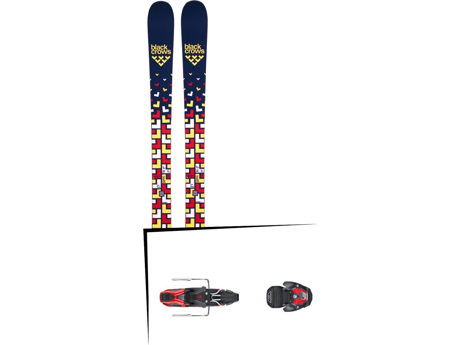 Set: Black Crows Junius 2018 + Atomic Warden MNC 11 black/red | Bild 1