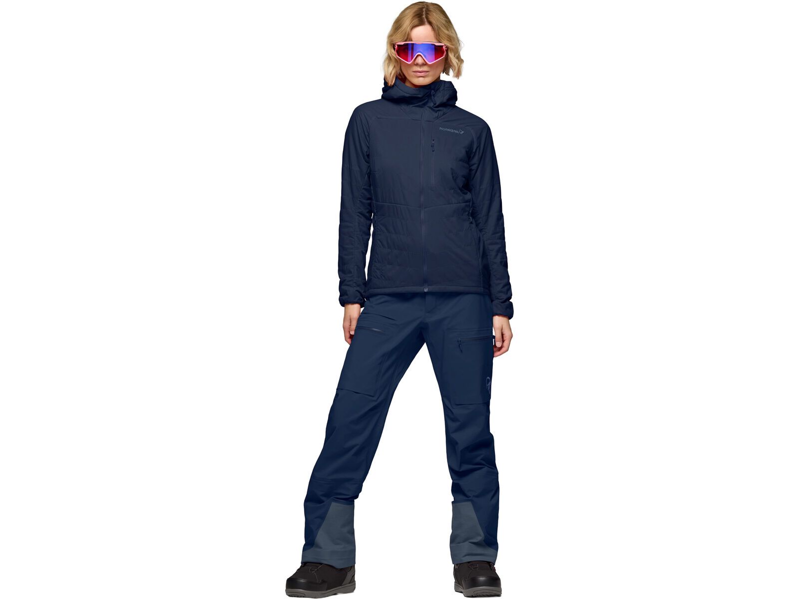 Norrona lyngen Alpha100 Zip Hood W's, indigo night | Bild 4