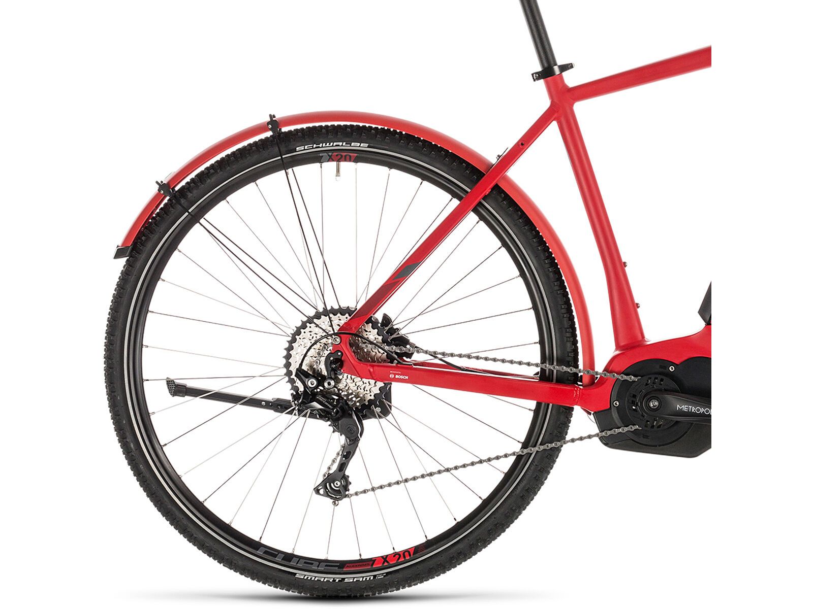 Cube Cross Hybrid Pro Allroad 500, red´n´grey | Bild 4