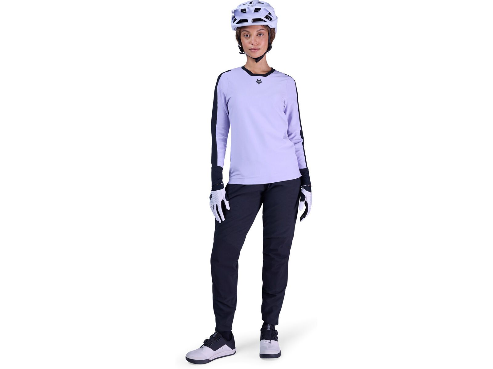 Fox Womans Defend Thermal Jersey, lilac | Bild 5