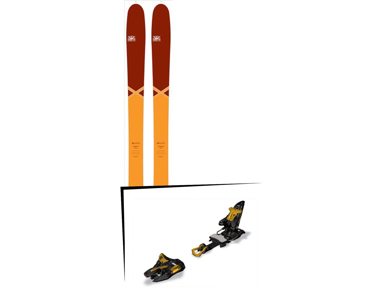 DPS Skis Set: Cassiar 95 Pure3 Special Edition 2016 + Marker Kingpin 13 | Bild 1