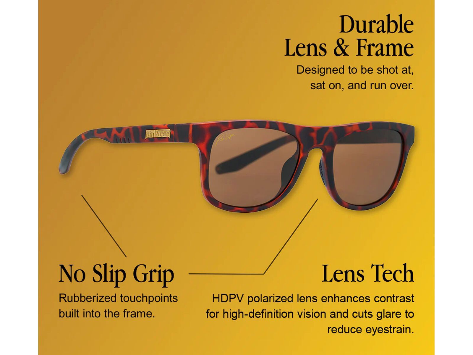 Pit Viper The Highball, The Exec / HDPV Polarized Red | Bild 4