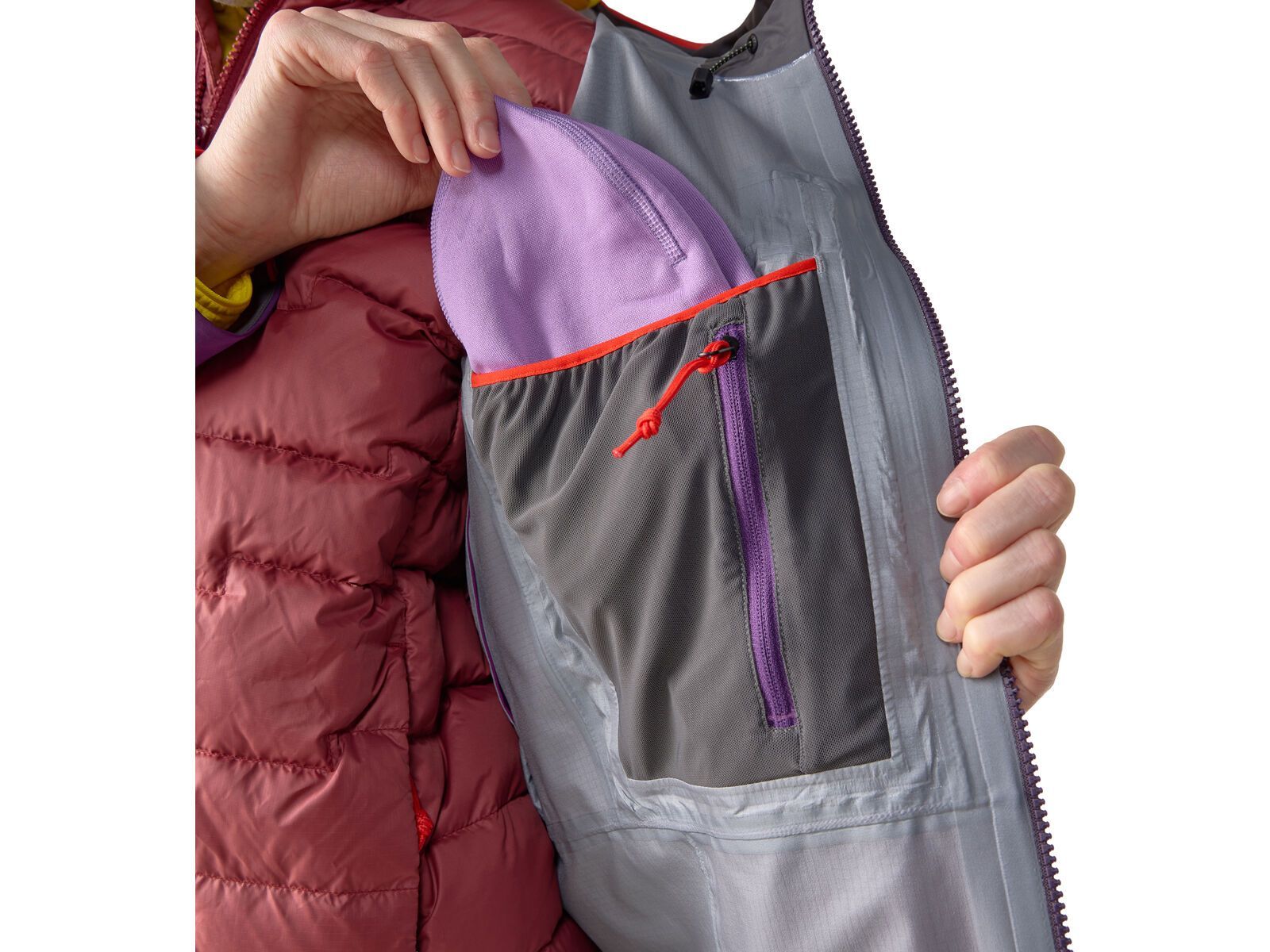 Haglöfs Spitz GTX Pro II Jacket Women, grape purple/purple night | Bild 8