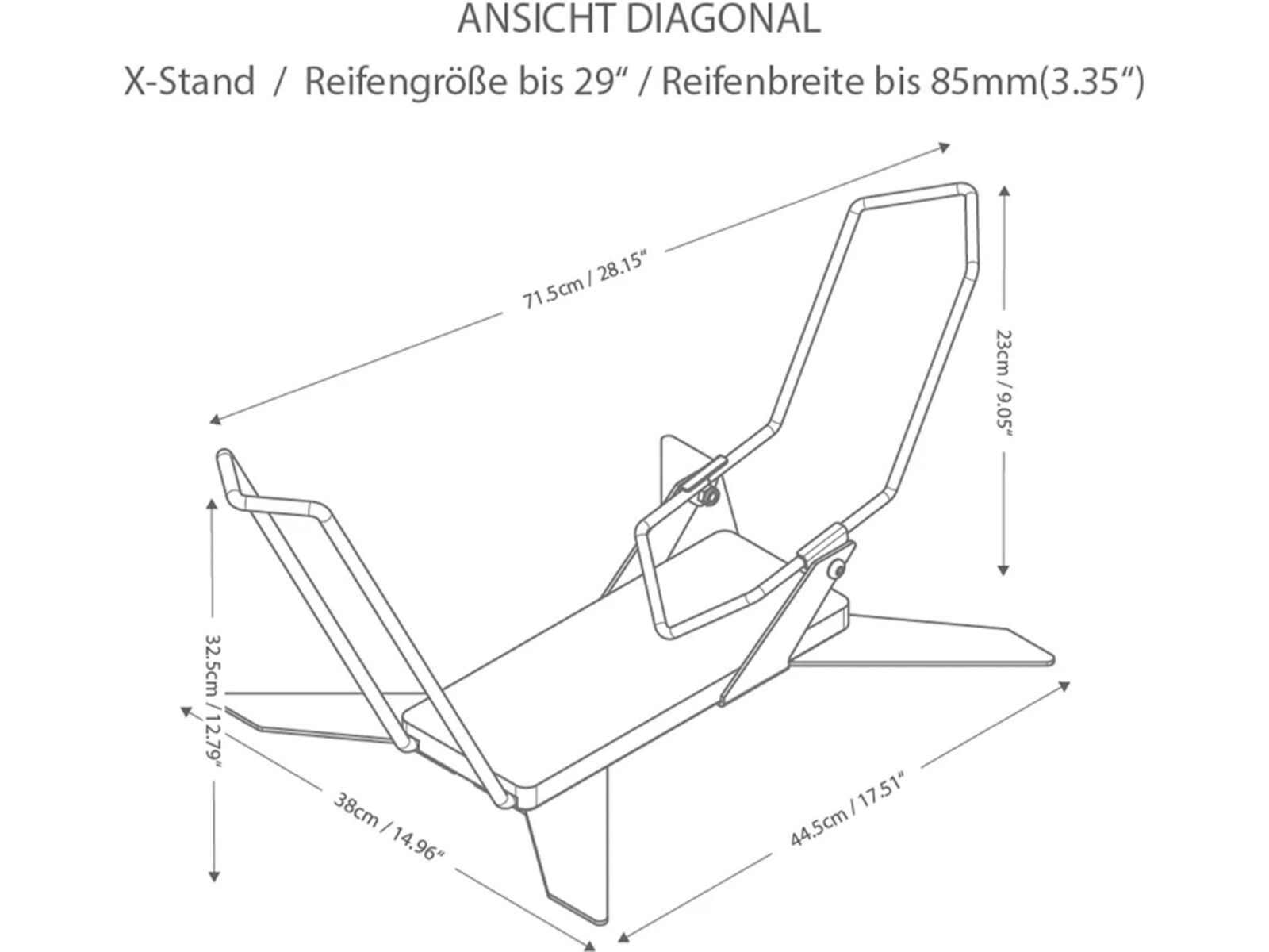 PARAX X-Stand Fahrradständer | Bild 10