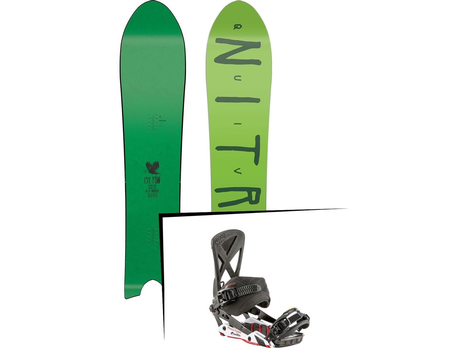 Set: Nitro Quiver Pow 2019 + Nitro Phantom Carver carver | Bild 1