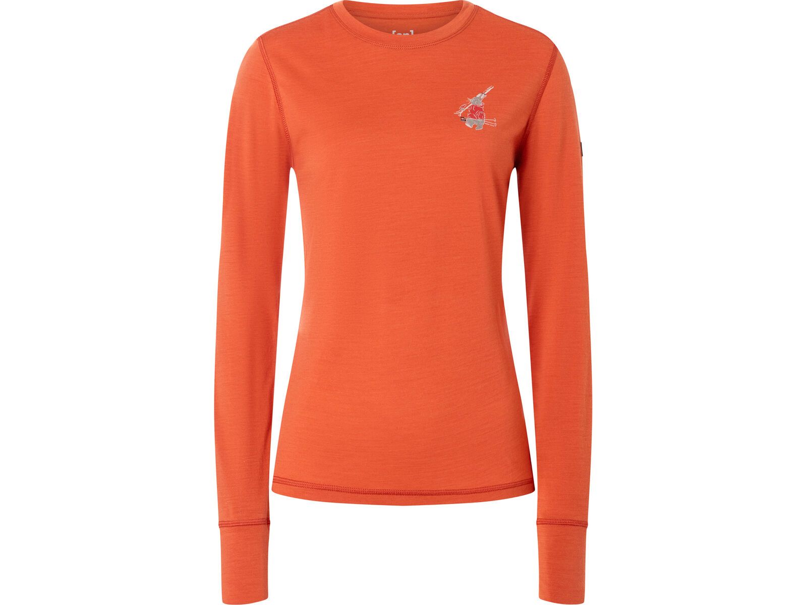 super.natural W Tundra175 Bunny LS, chilli/various | Bild 1