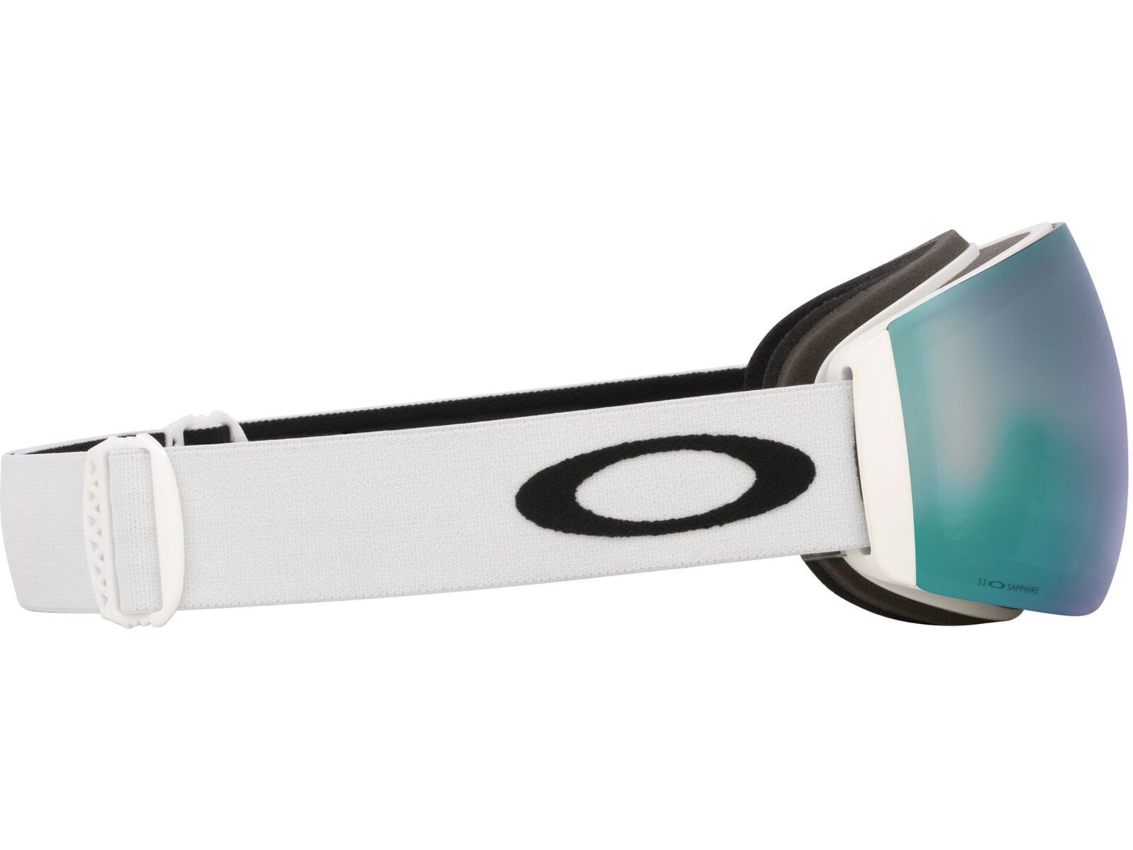 Oakley Flight Deck Pro M, Prizm Snow Sapphire Iridium & Sage Gold / matte white | Bild 11