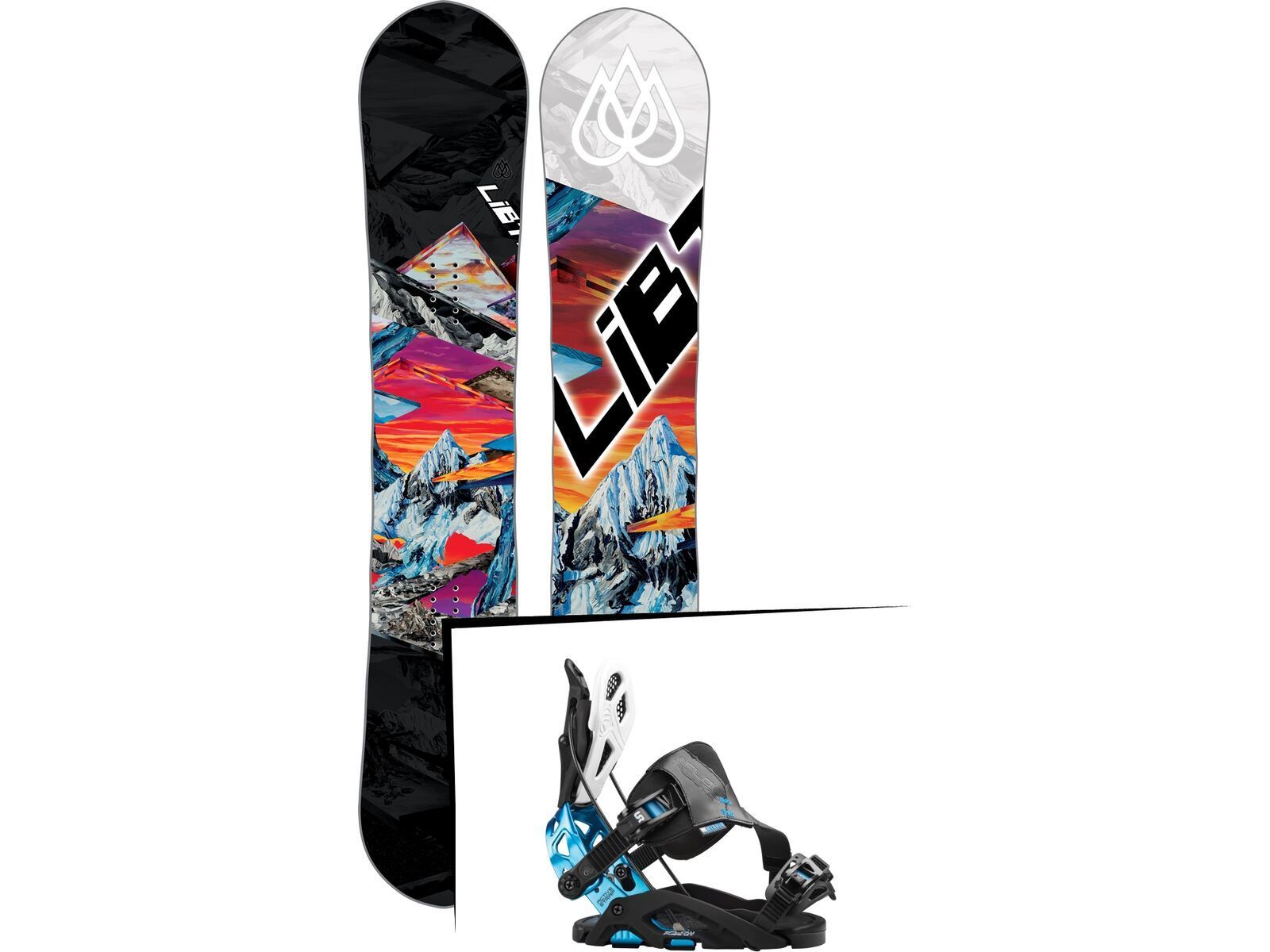 Set: Lib Tech T-Rice Pro 2017 + Flow Fuse-GT Hybrid (1513136S) | Bild 1