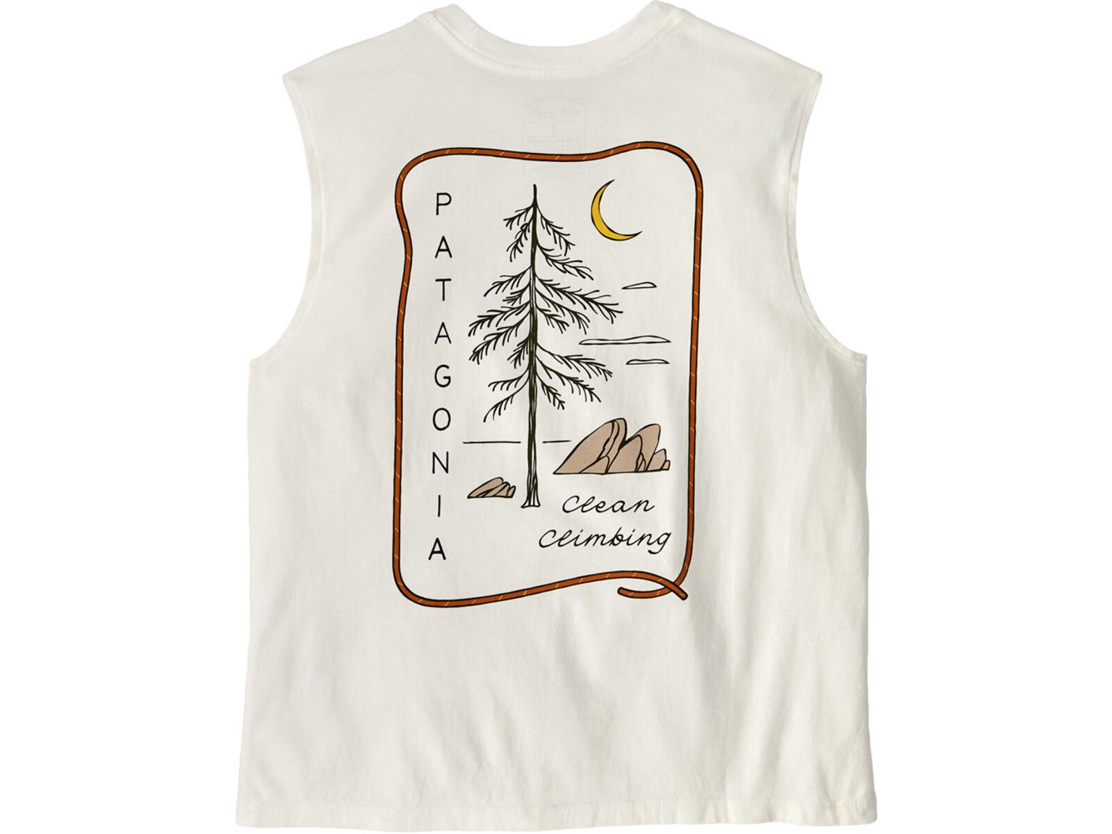 Patagonia Women's Clean Climb Roots Boxy Organic Tank, white | Bild 2