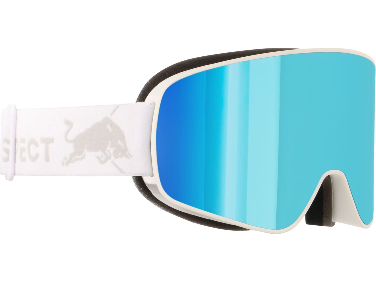 Red Bull Spect Eyewear Rush, Red-Blue Mirror / white | Bild 1