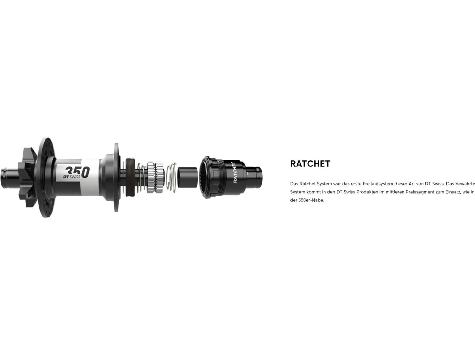 DT Swiss Rotor Kit Ratchet Road / SRAM XDR | Bild 2