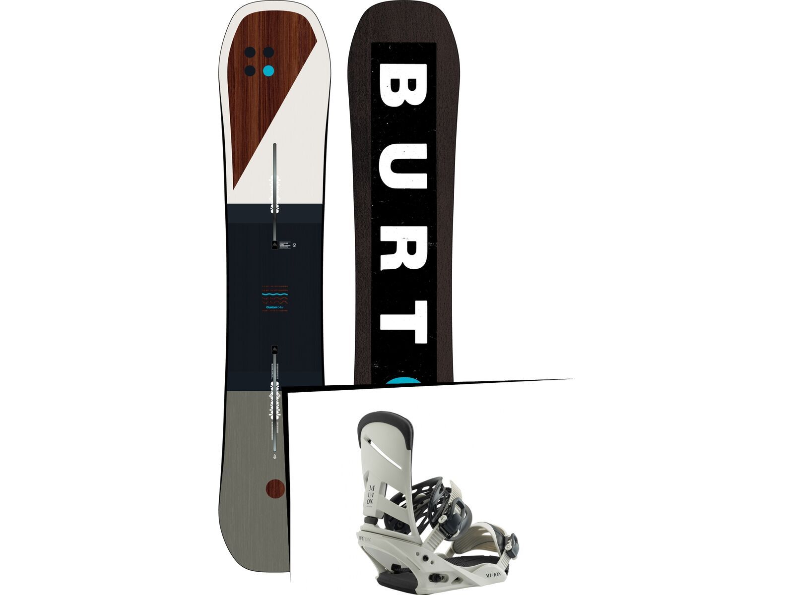 Set: Burton Custom Flying V 2019 + Mission (2218399S) | Bild 1