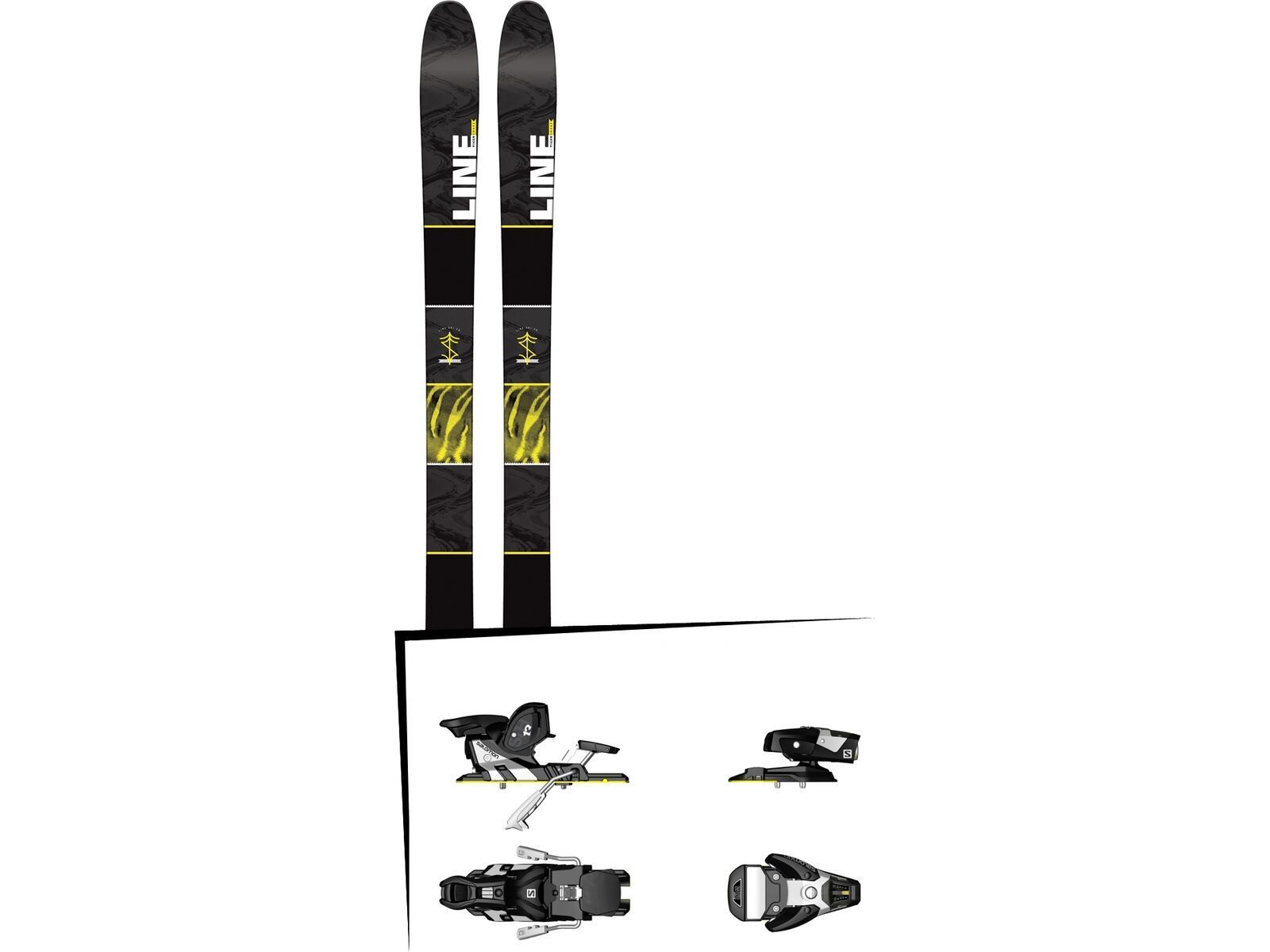 Set: Line Tigersnake 2016 + Salomon STH2 WTR 13 (1456103) | Bild 1