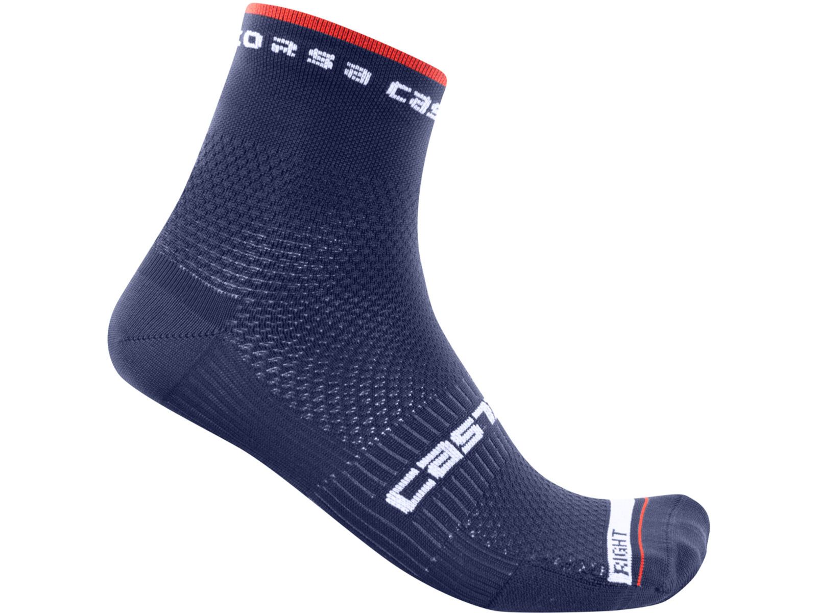 Castelli Rosso Corsa Pro 9 Sock, belgian blue | Bild 1