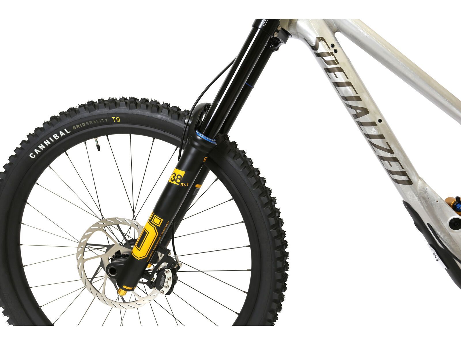Specialized Demo Race, flake silver/gunmetal/brushed | Bild 8