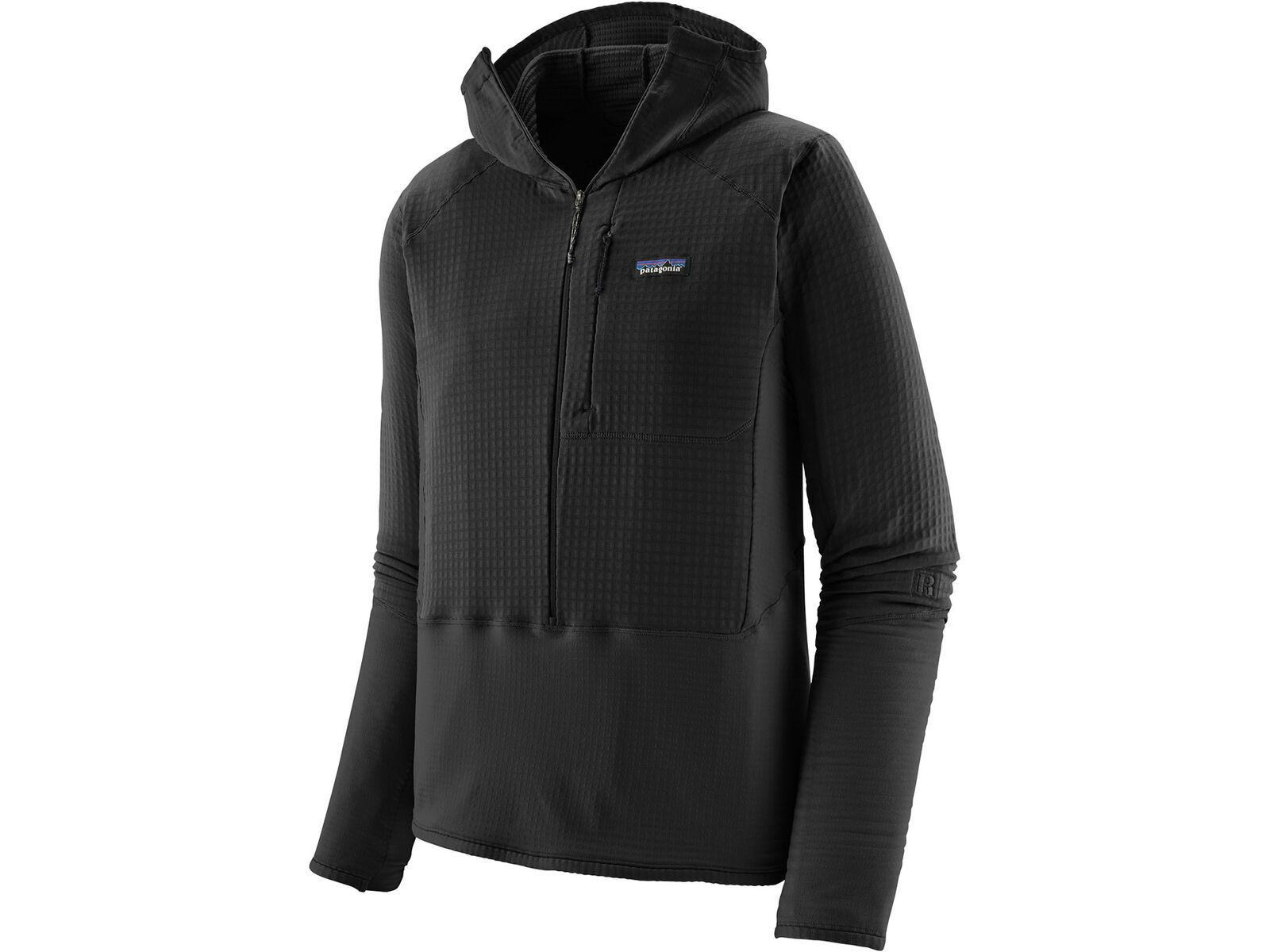 Patagonia Men's R1 Hybrid Pullover Hoody, black | Bild 1