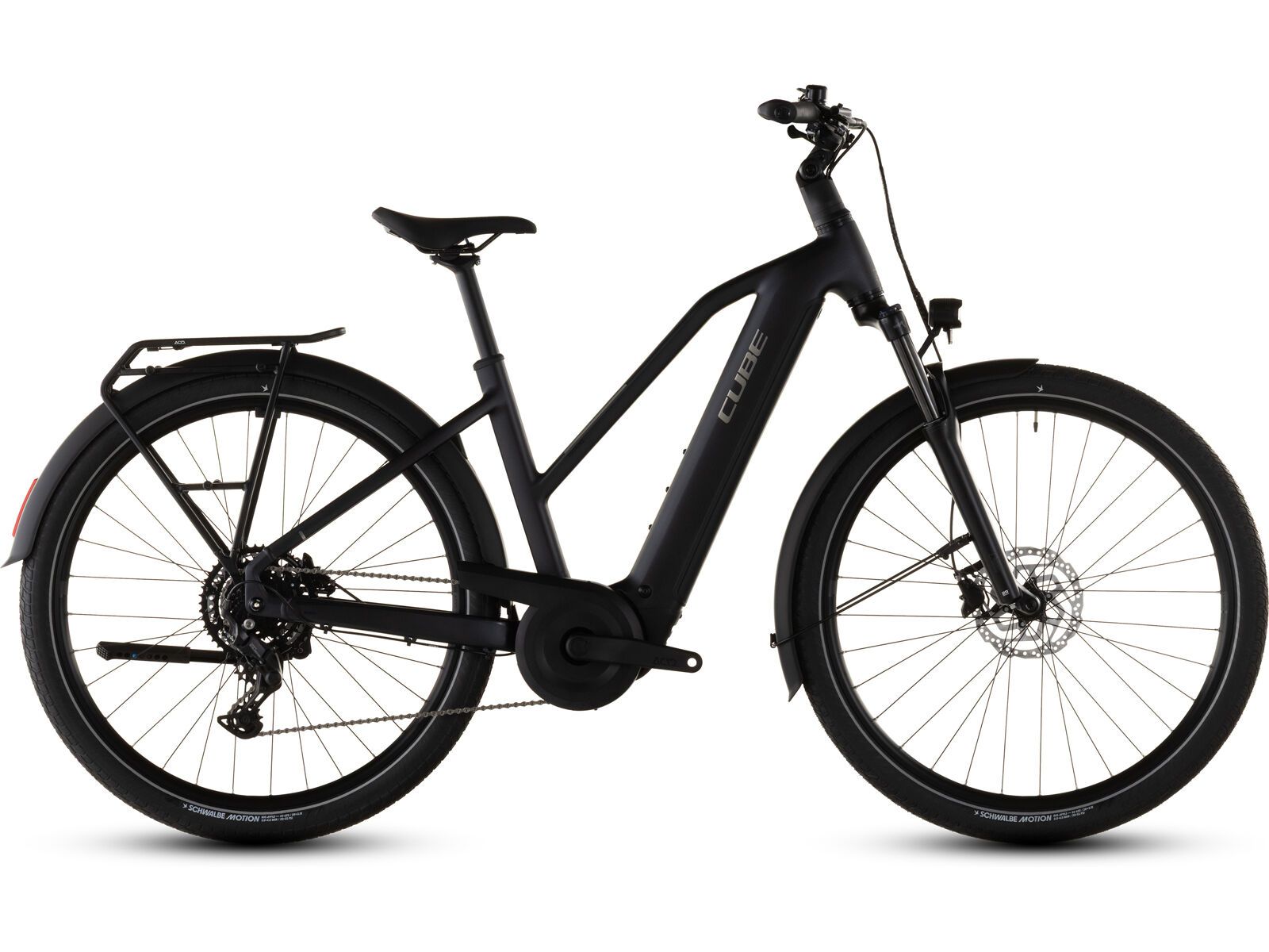 Cube Touring Hybrid One 600 Trapeze, coal´n´chrome | Bild 1