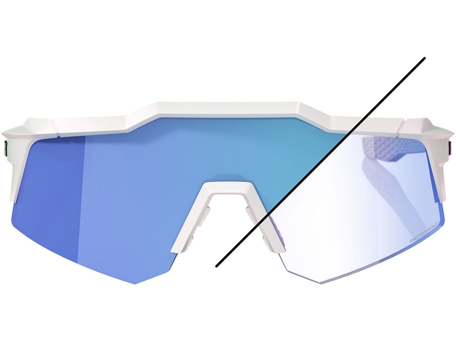 100% Speedcraft XS Bastille LE, Blue Mirror Photochromic | Bild 3