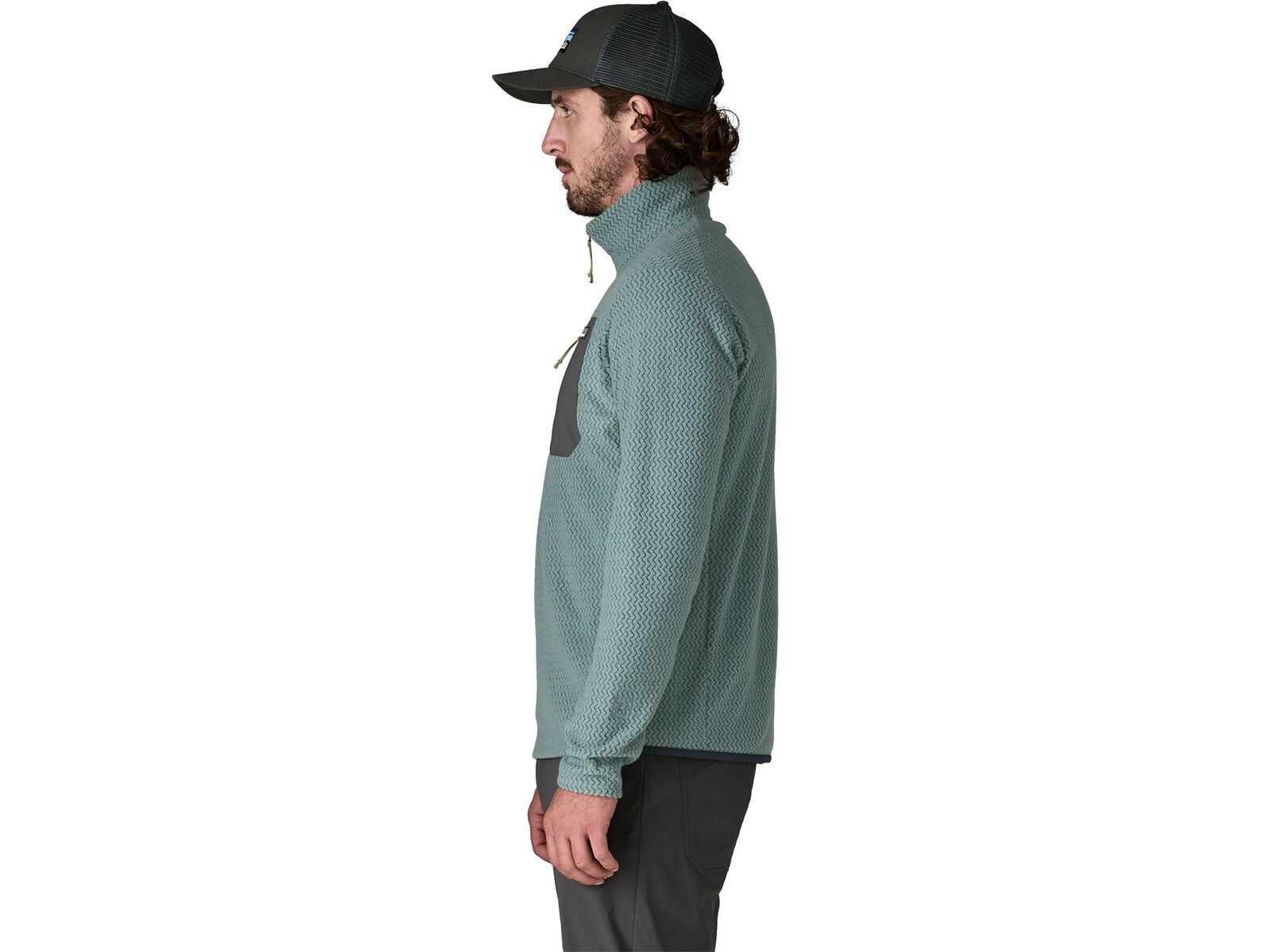Patagonia Men's R1 Air Zip Neck, blue sage | Bild 3
