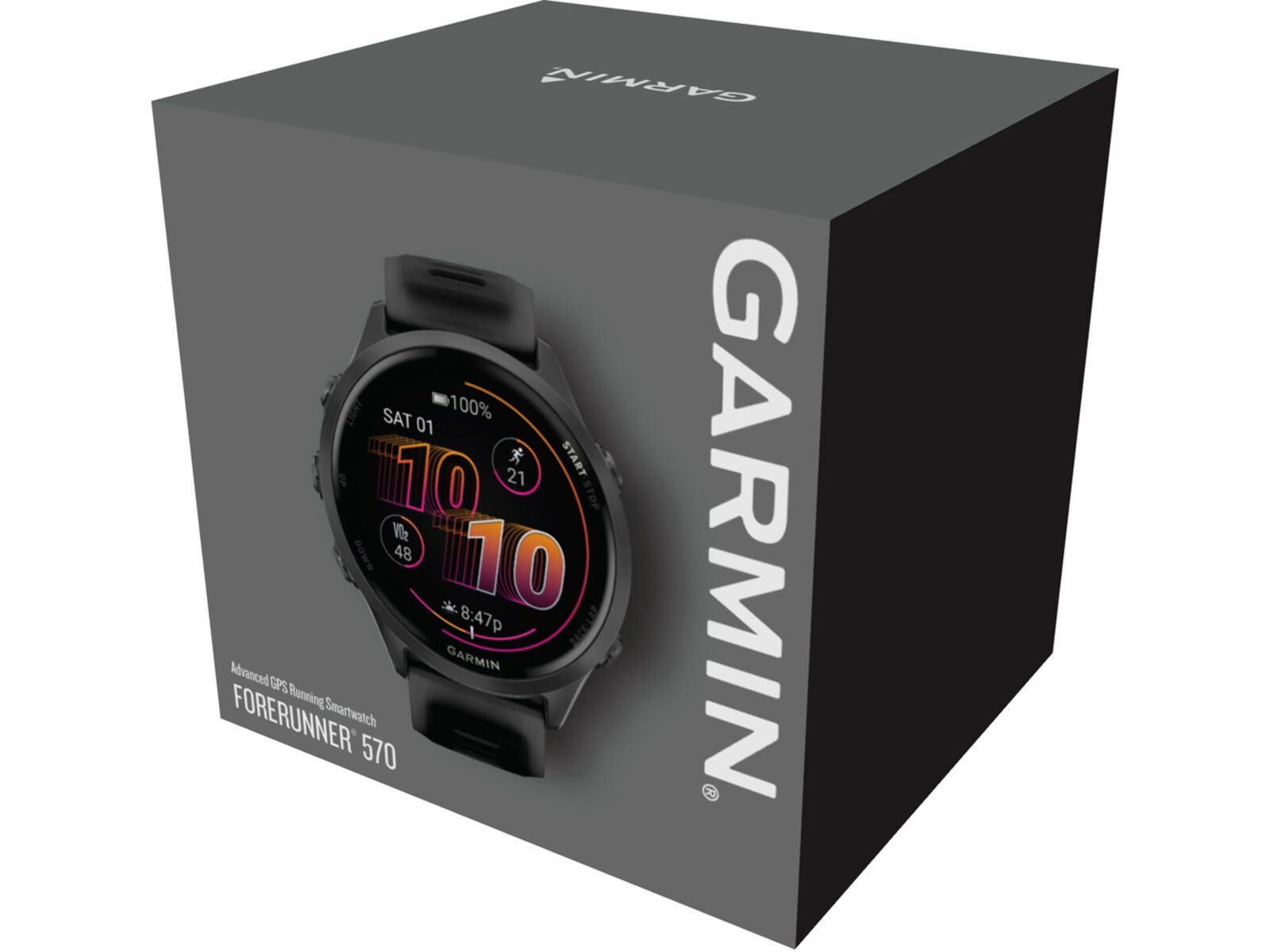Garmin Forerunner 570 - 42 mm, steinweiss/cloud blue | Bild 18