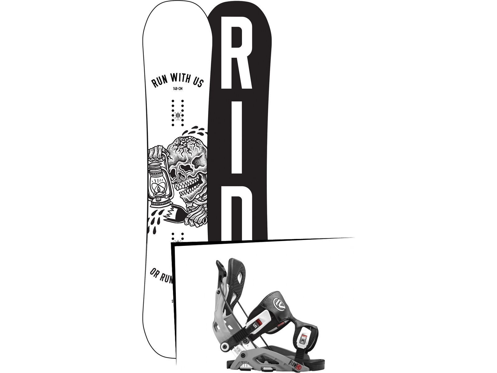 Set: Ride Burnout 2017 + Flow Fuse (1513142S) | Bild 1