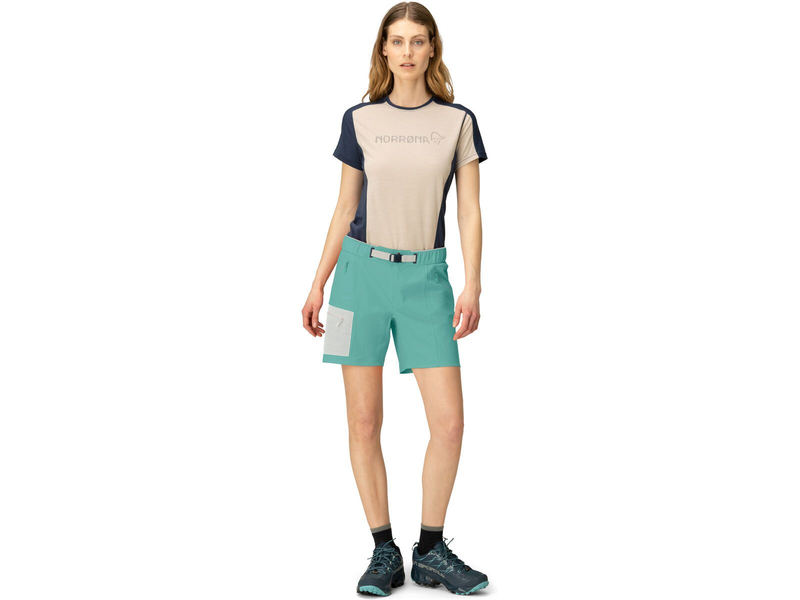 Norrona falketind flex1 light Shorts W's, malachite green | Bild 3