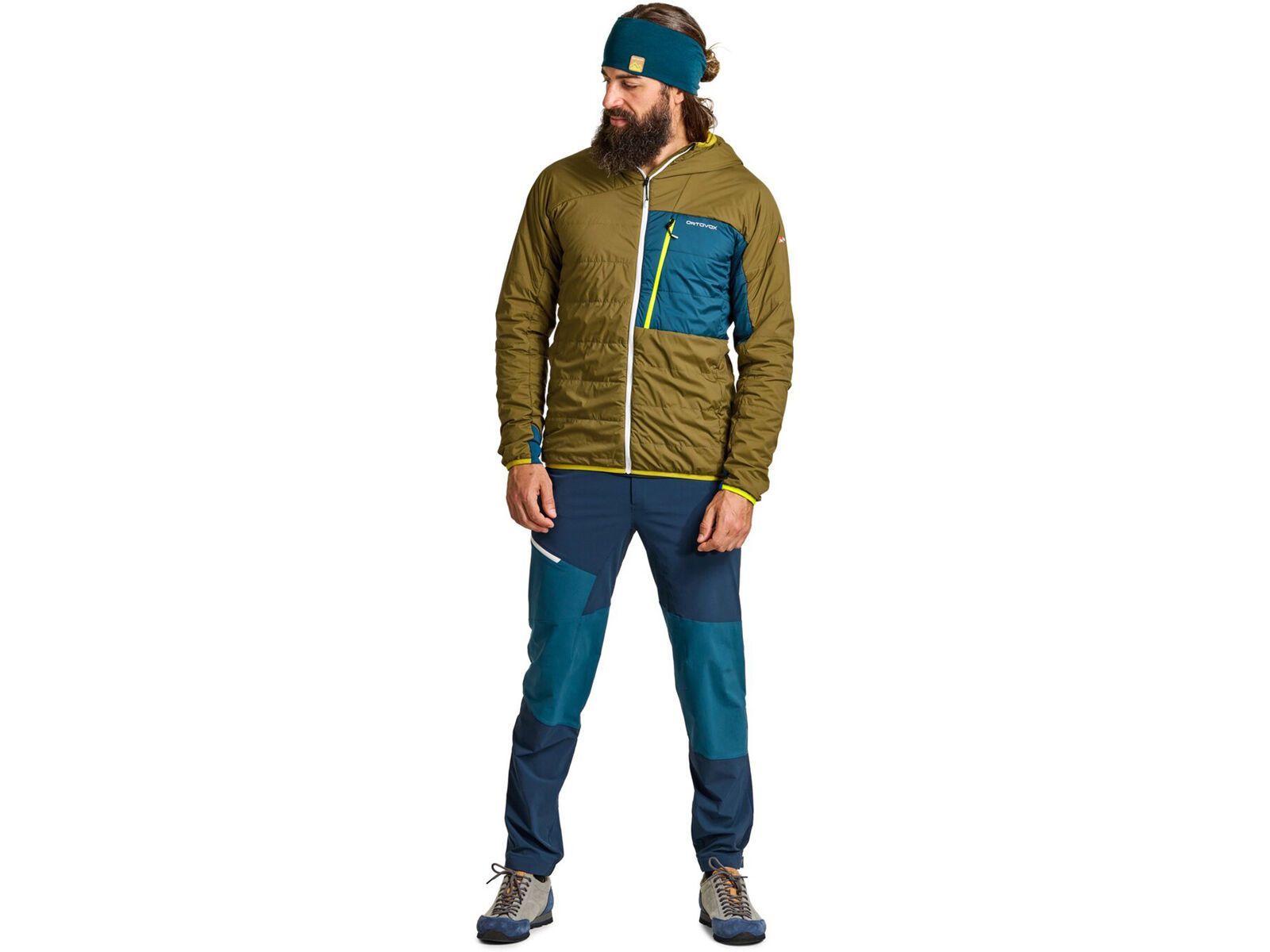 Ortovox Swisswool Piz Duan Jacket M, green moss | Bild 3