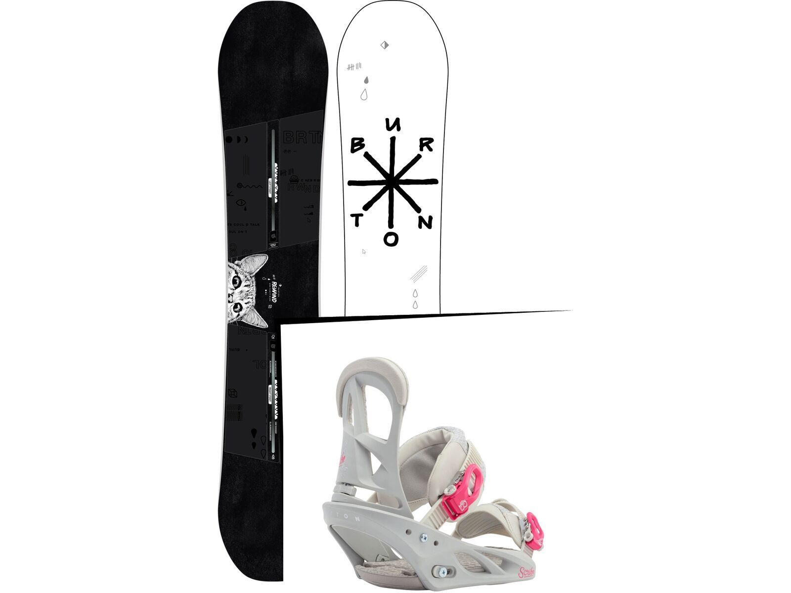 Set: Burton Rewind 2019 +  Scribe (1191374S) | Bild 1