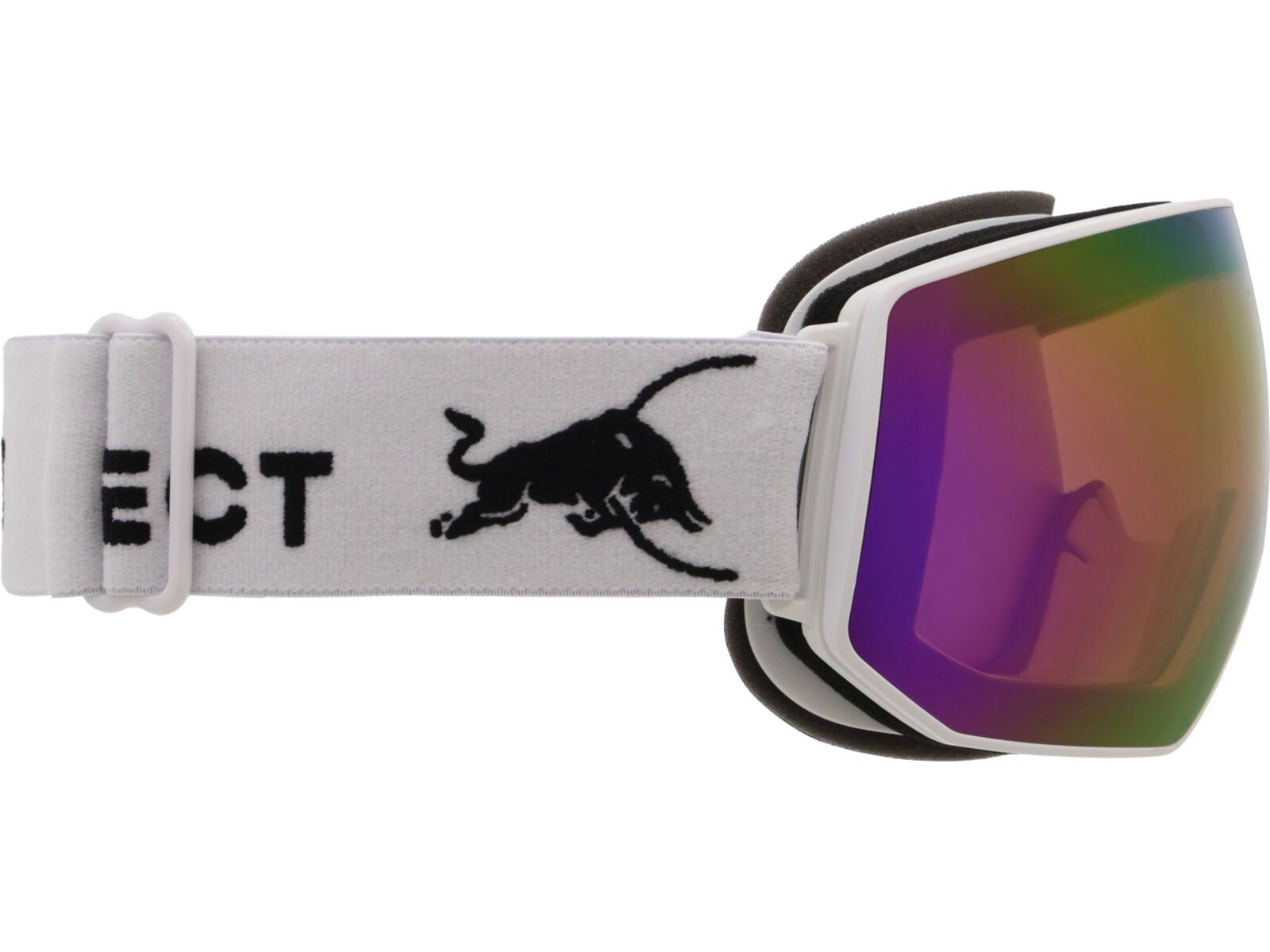 Red Bull Spect Eyewear Fink, Orange-Purple Mirror / white | Bild 2